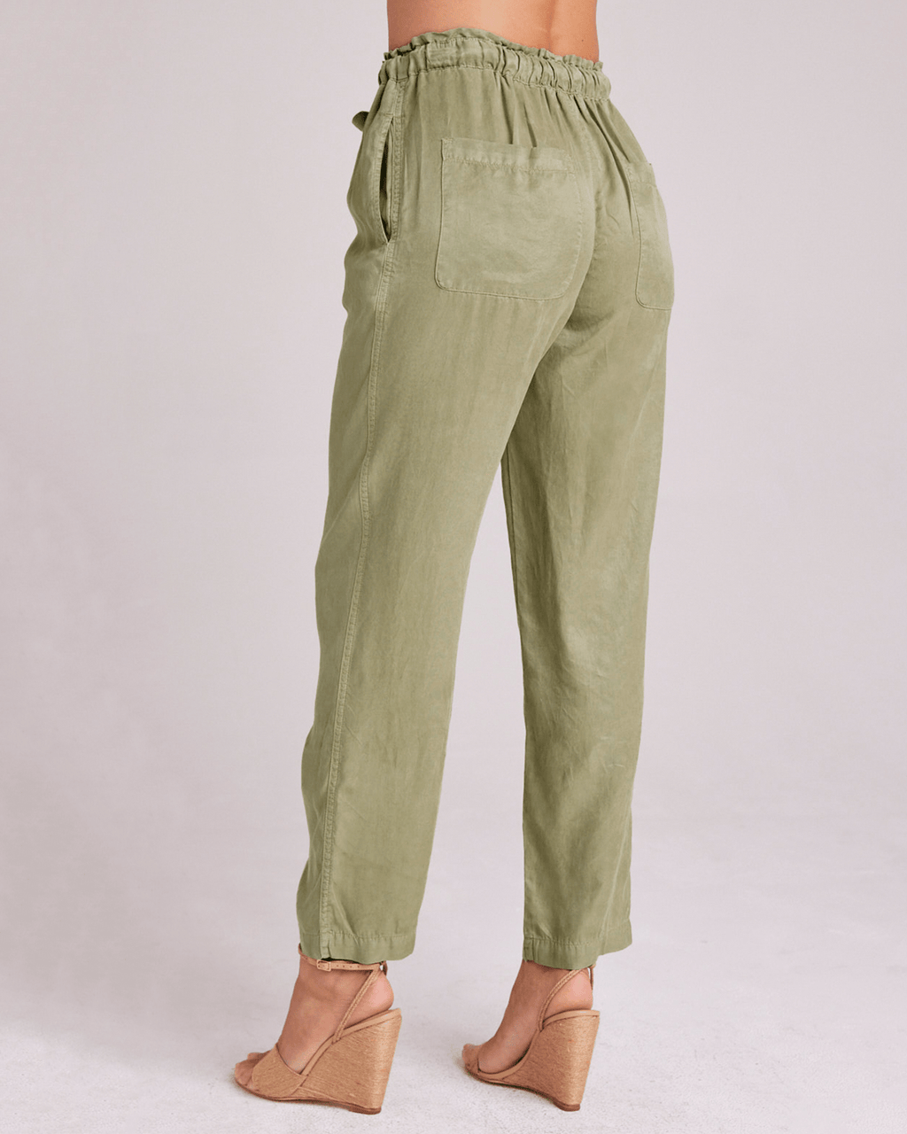 Rose Easy Trouser in Dried Herb