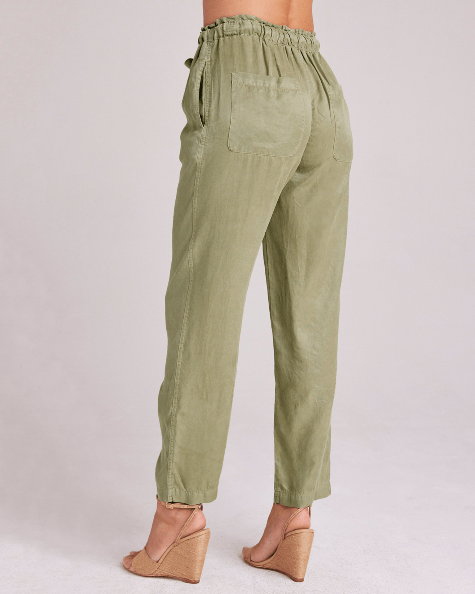Rose Easy Trouser in Dried Herb
