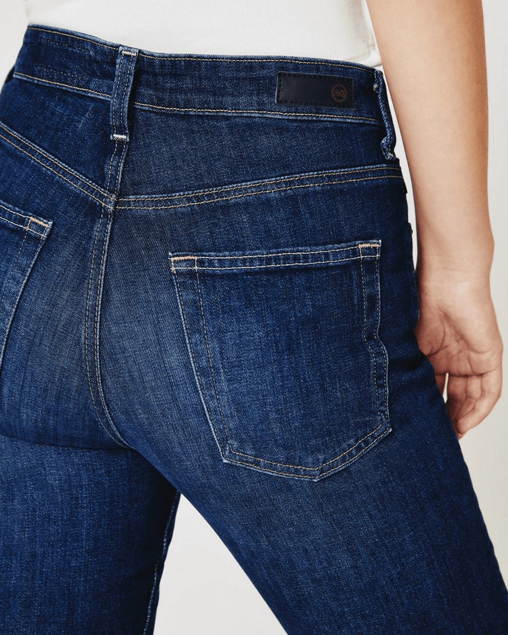 Saige High Rise Straight in Easy Street