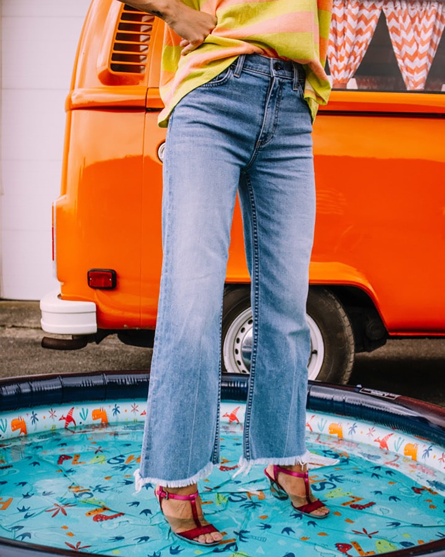 Crop Wide Leg in Keel Over