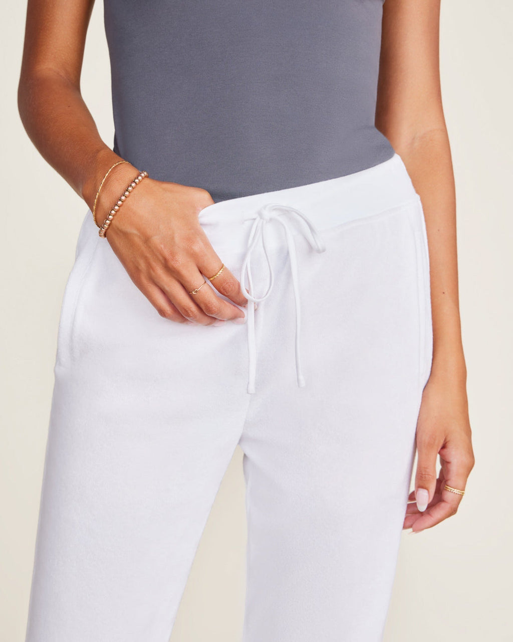 Cozyterry Jogger in Sea Salt