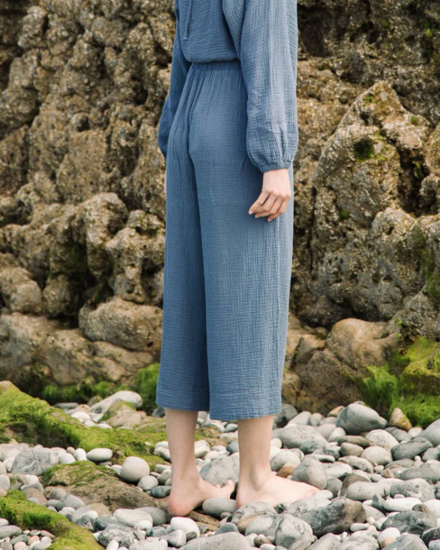 Evora Pant in Pewter