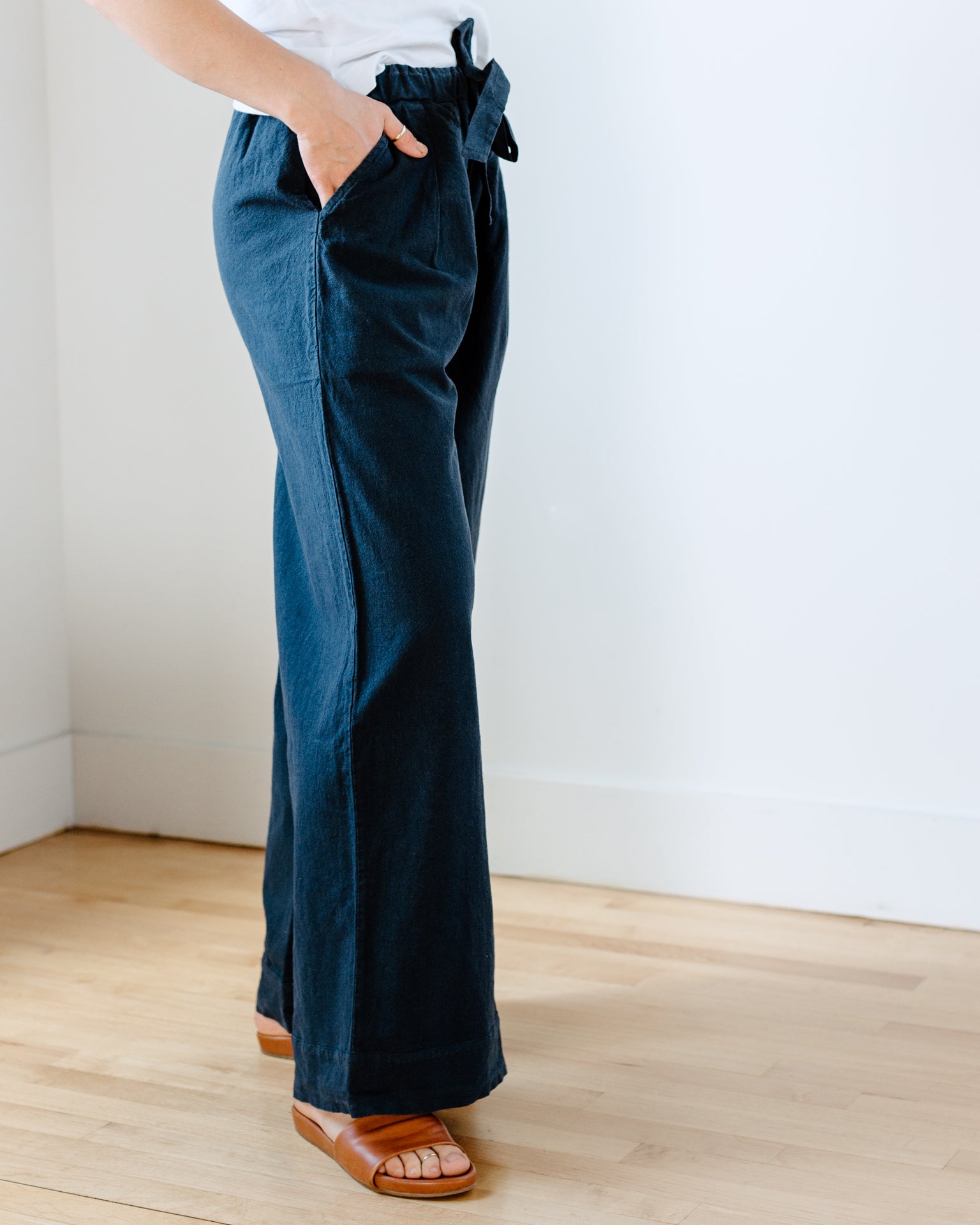 Riya-May Trouser in Navy