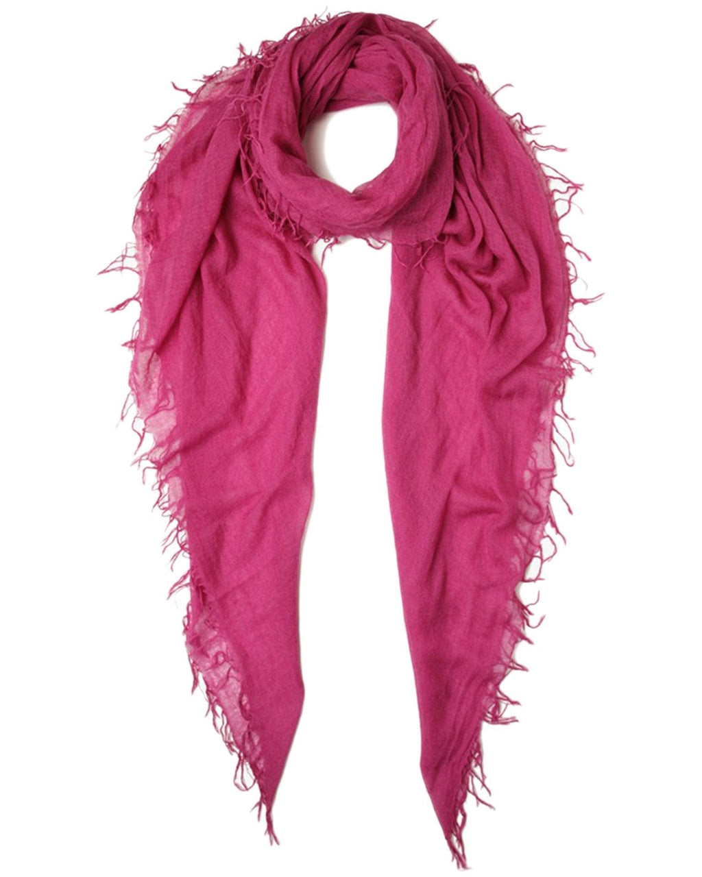 Cashmere & Silk Scarf in Boysenberry