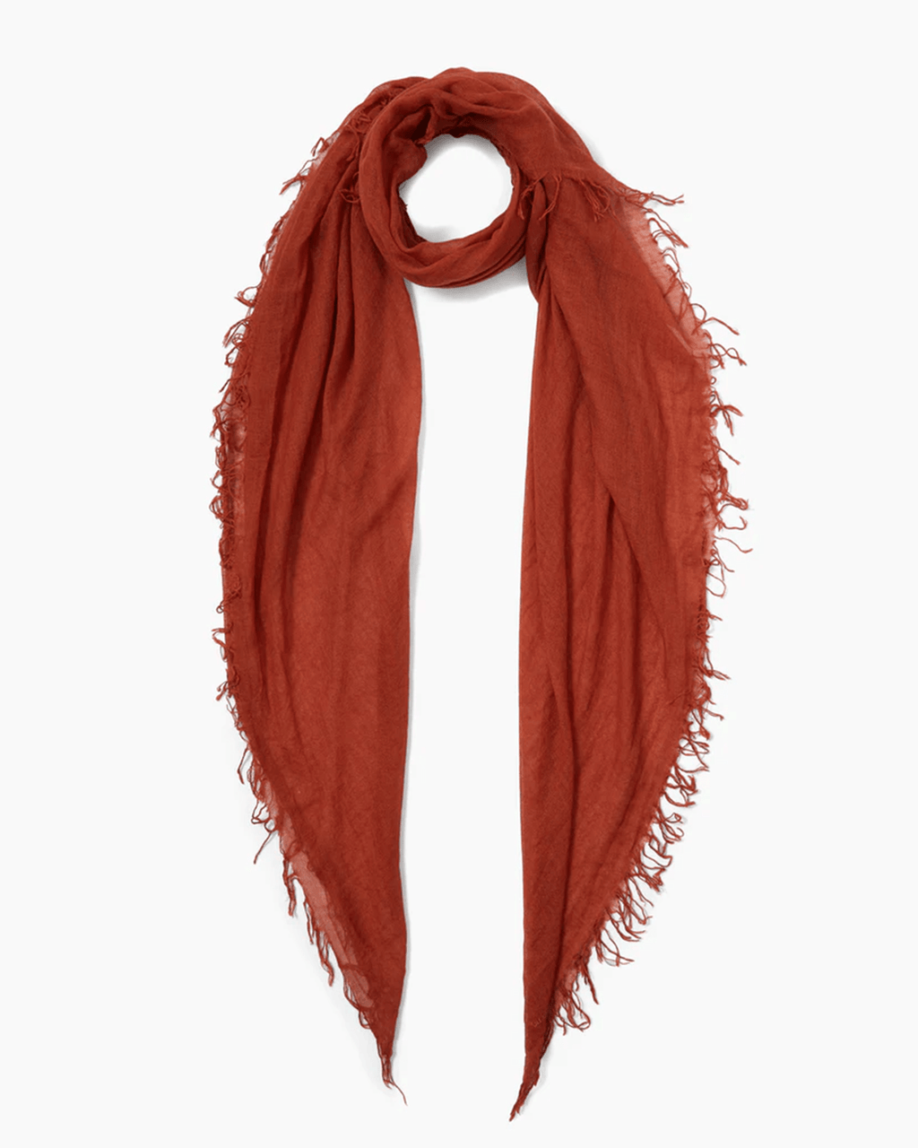 Cashmere & Silk Scarf in Picante
