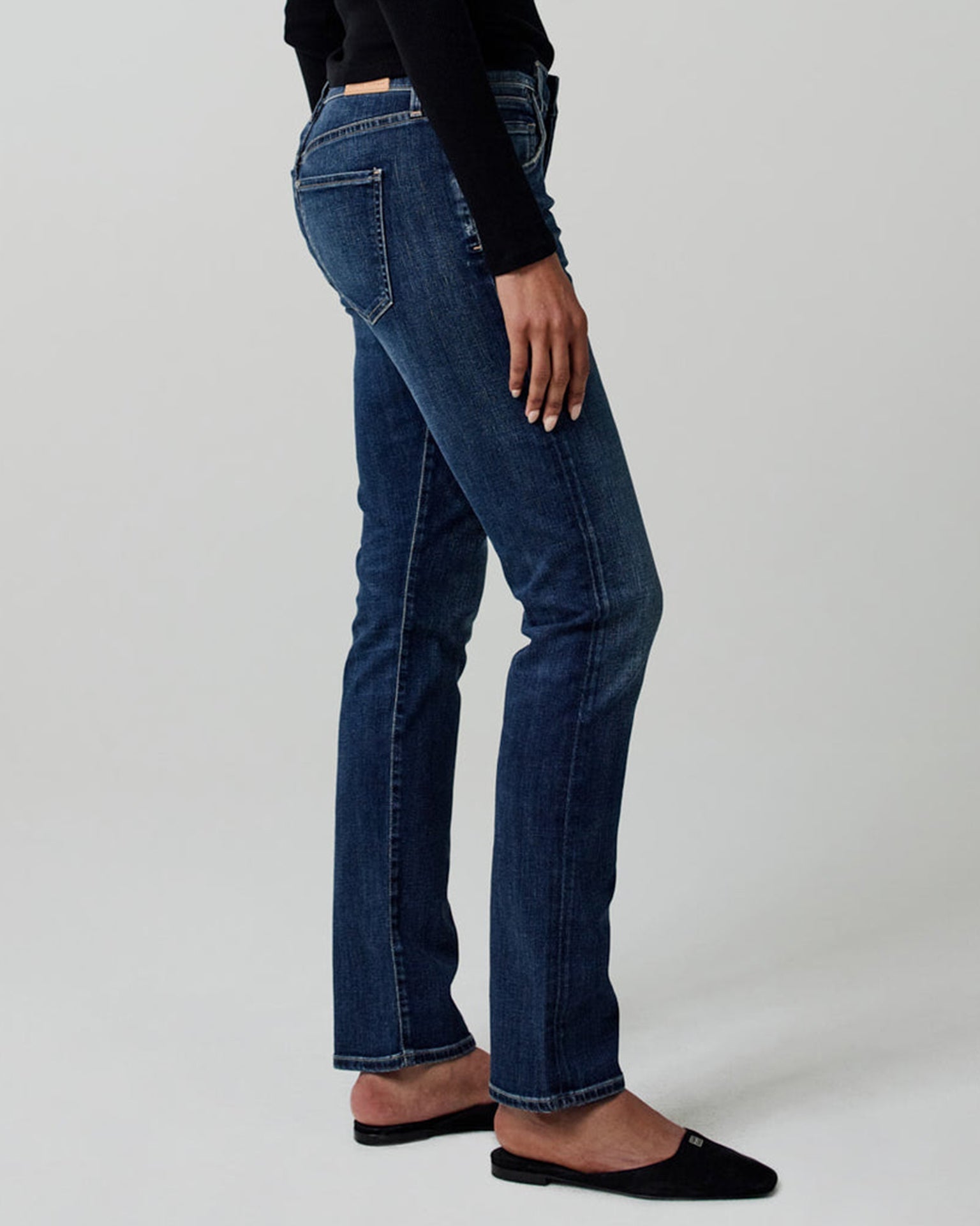 Emerson Long Slim Boyfriend in Blue Ridge