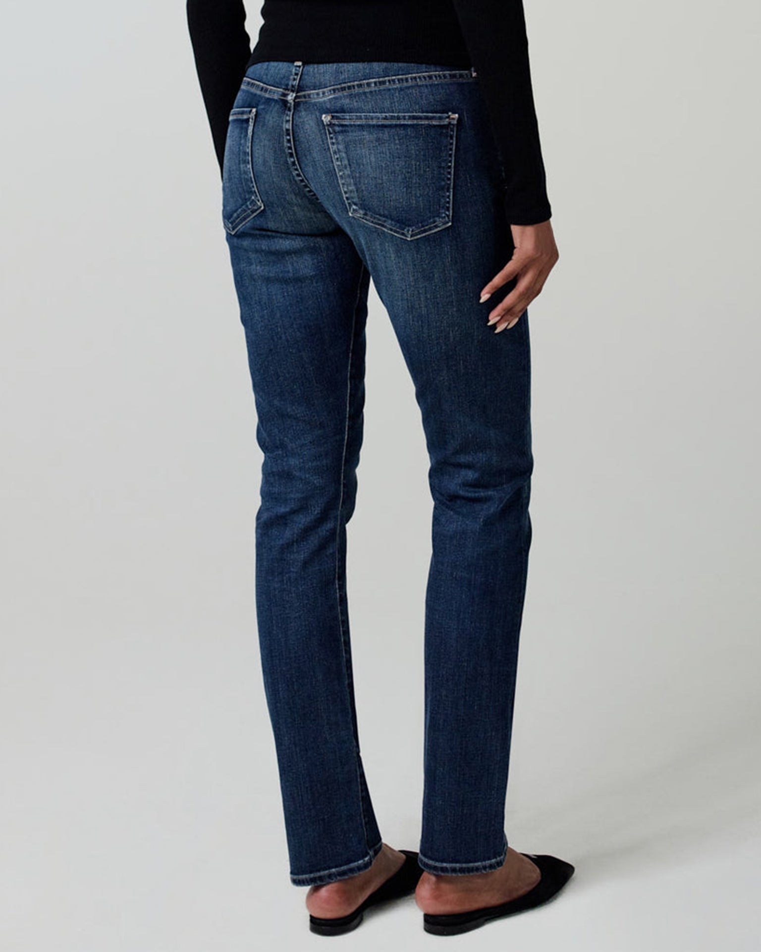 Emerson Long Slim Boyfriend in Blue Ridge