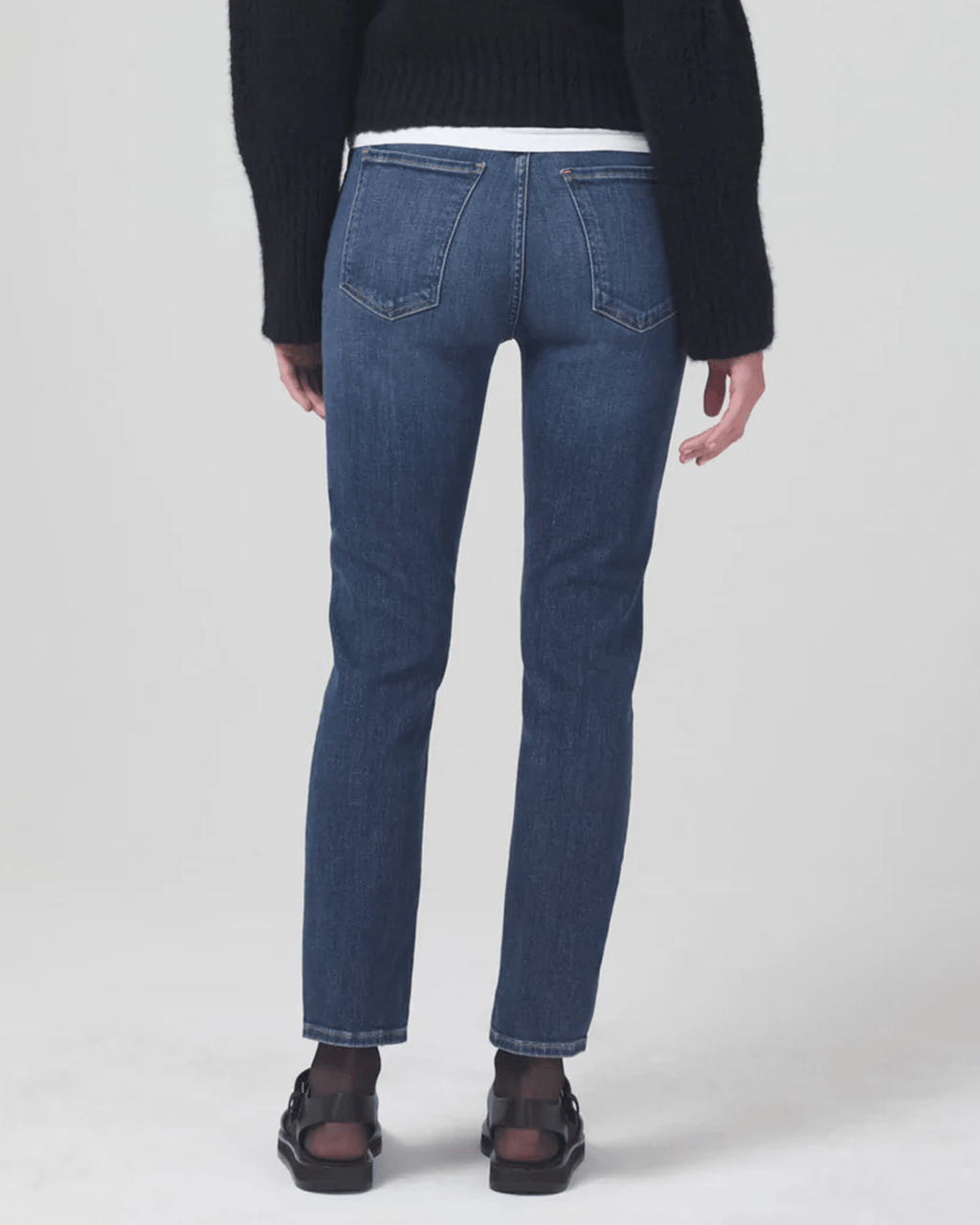 Jolene High Rise Vintage Slim in Undercurrent