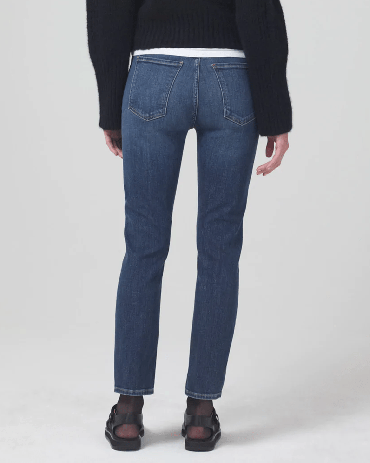 Jolene High Rise Vintage Slim in Undercurrent