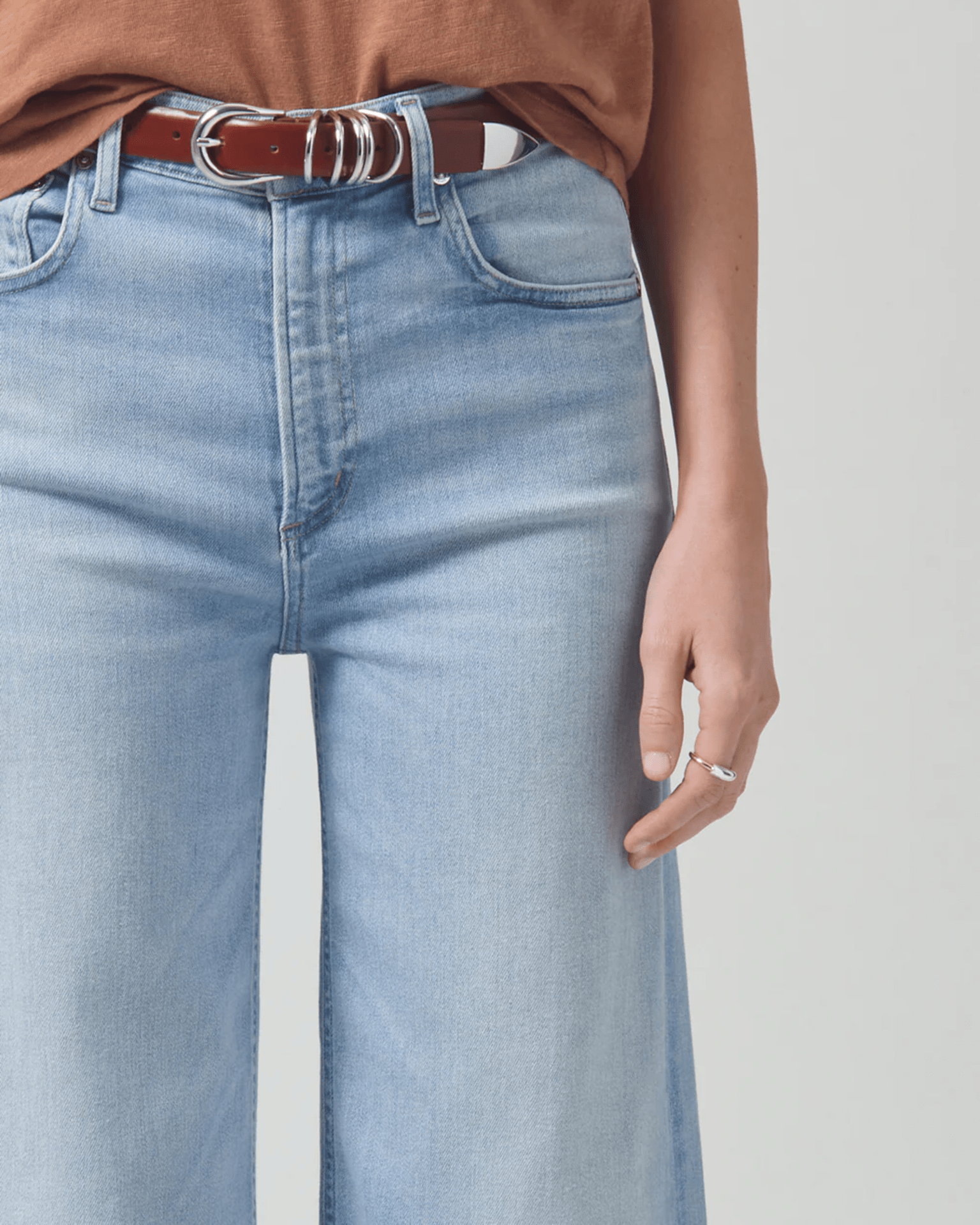 Lyra Crop Wide Leg in Marquee