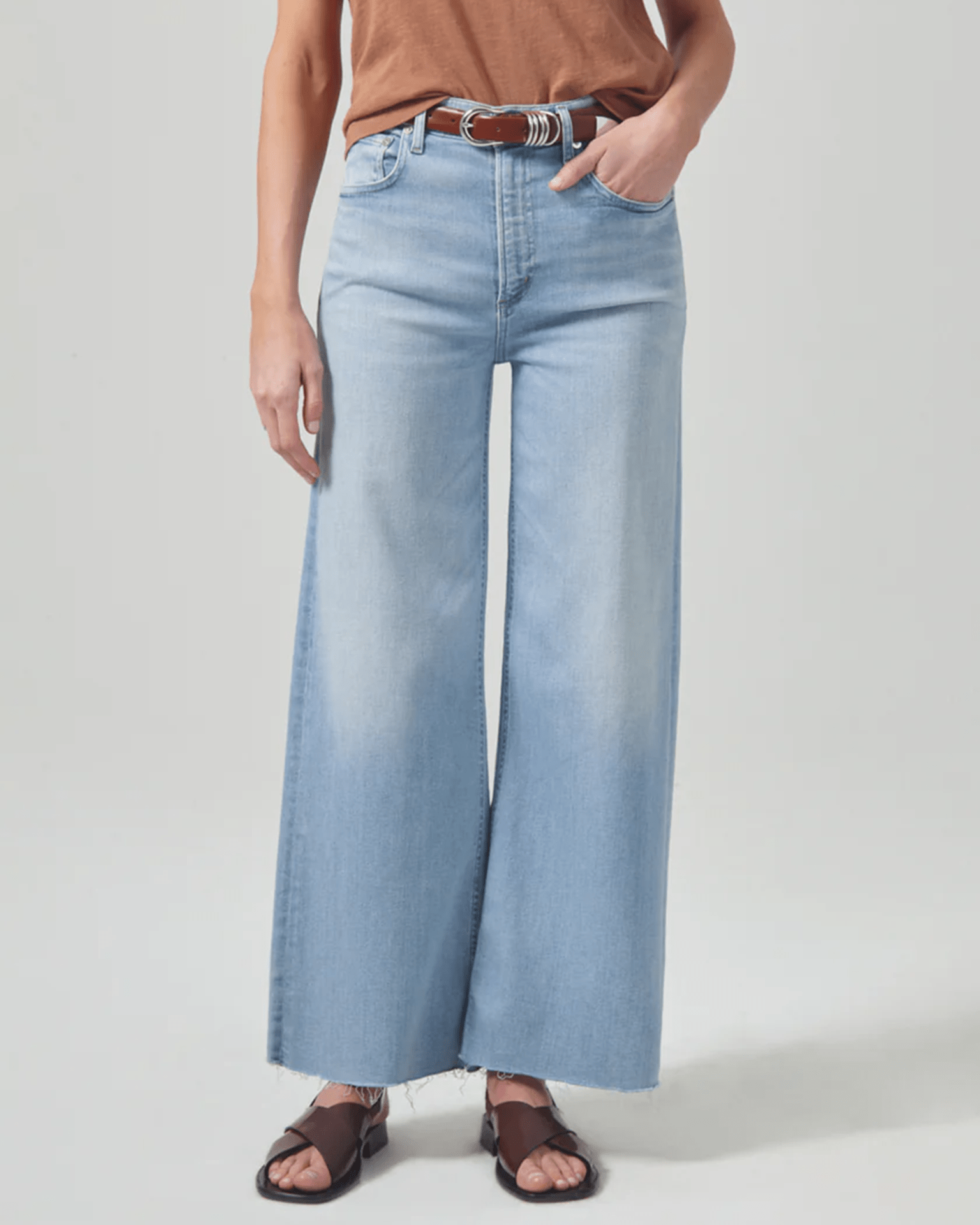 Lyra Crop Wide Leg in Marquee