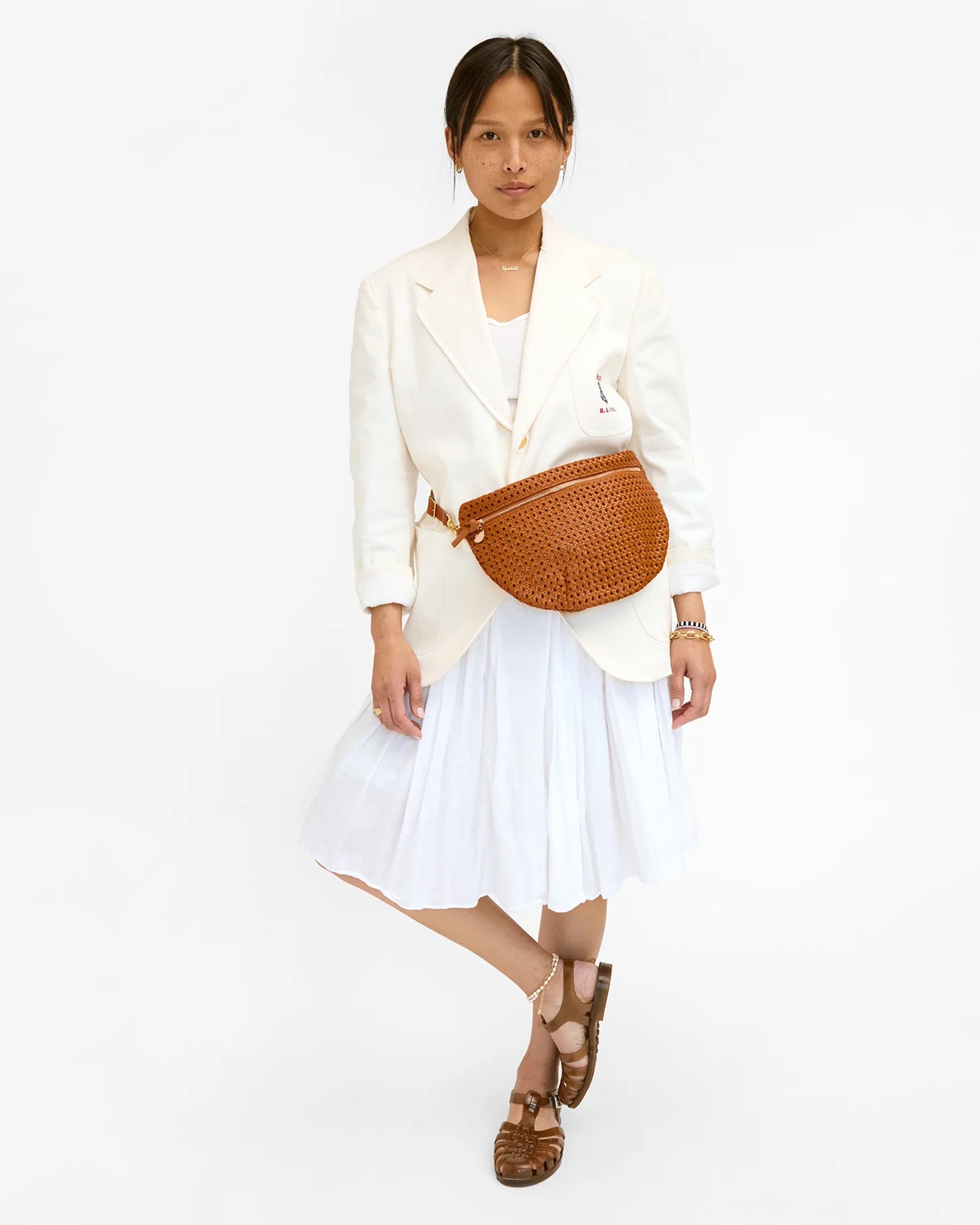 Grande Fanny in Tan Rattan