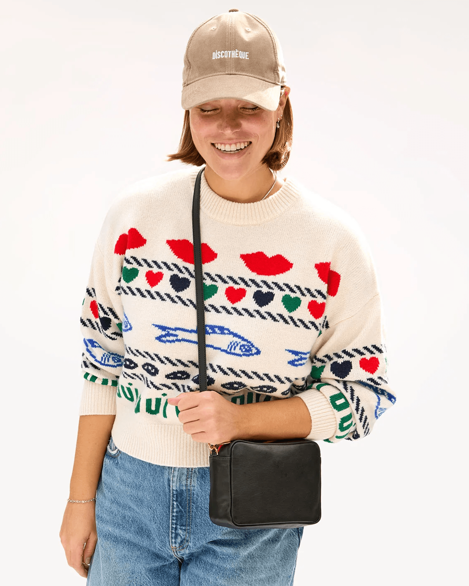Midi Sac in Black Napetto