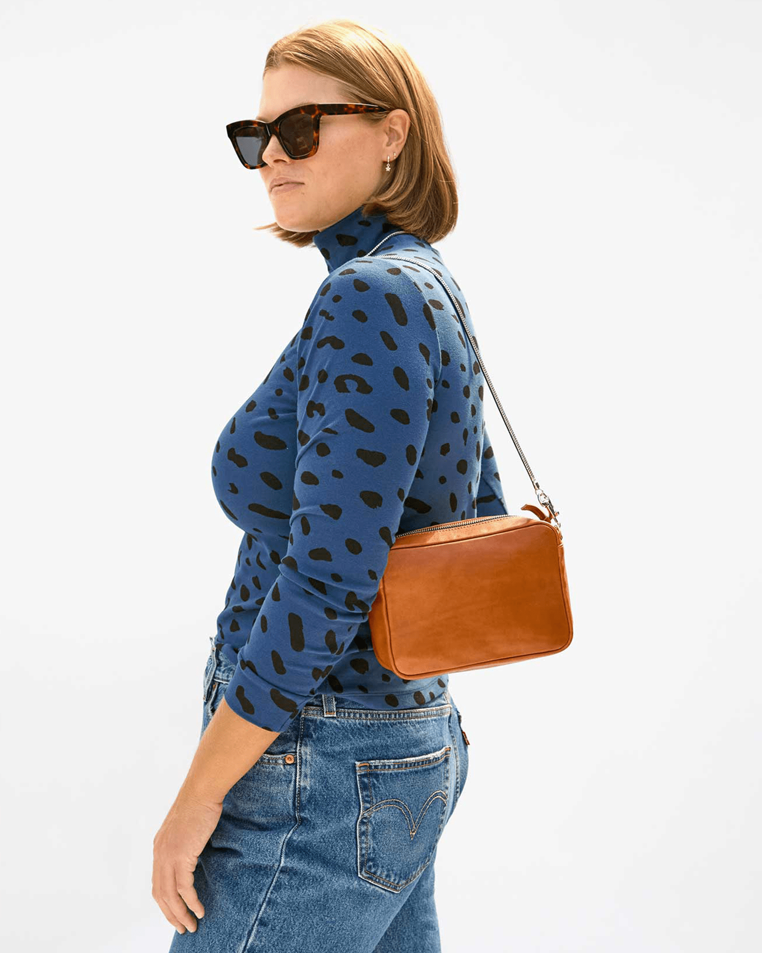 Midi Sac in Tan Napetto