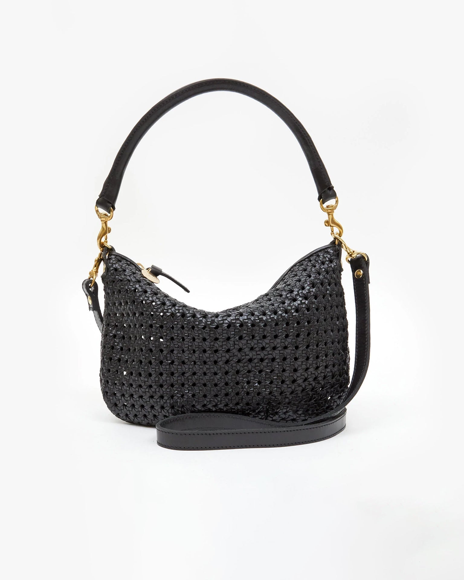 Petit Moyen Messenger in Black Rattan