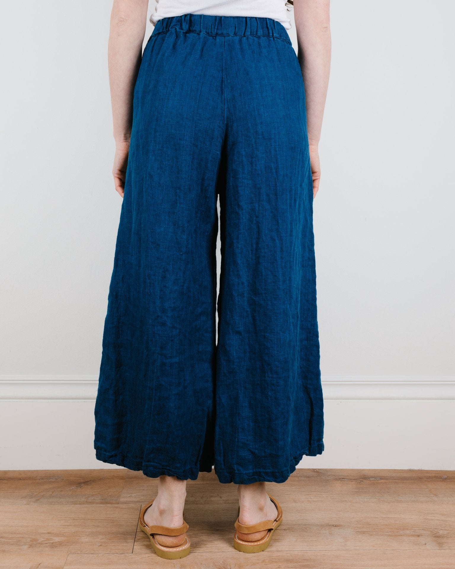 Cropped Wendy Pant in Indigo