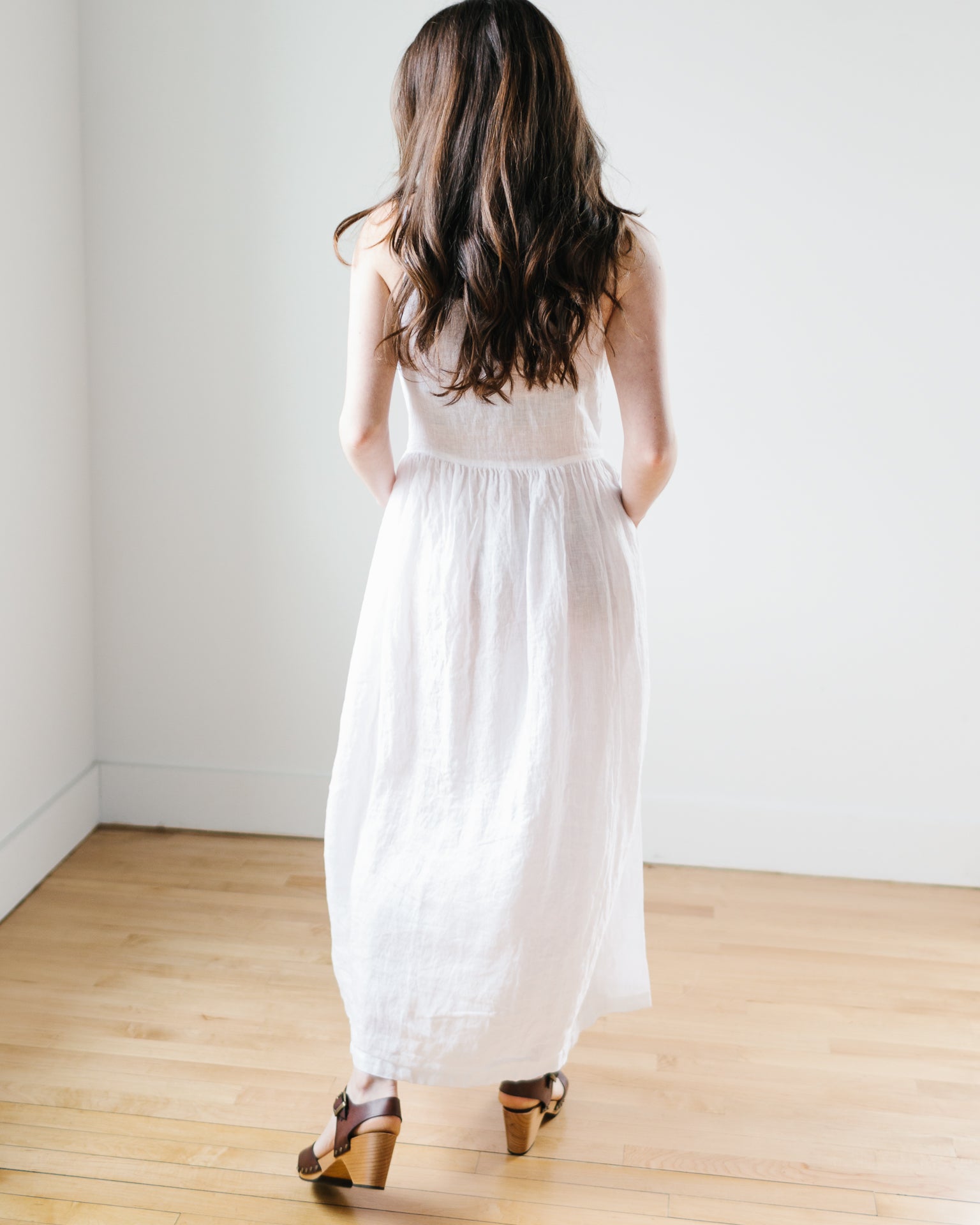 Hazel Dress in White