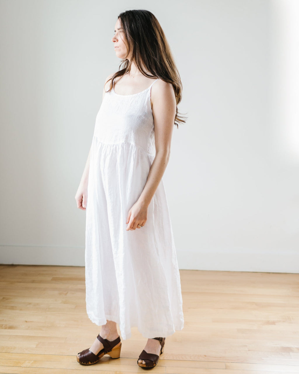 Hazel Dress in White