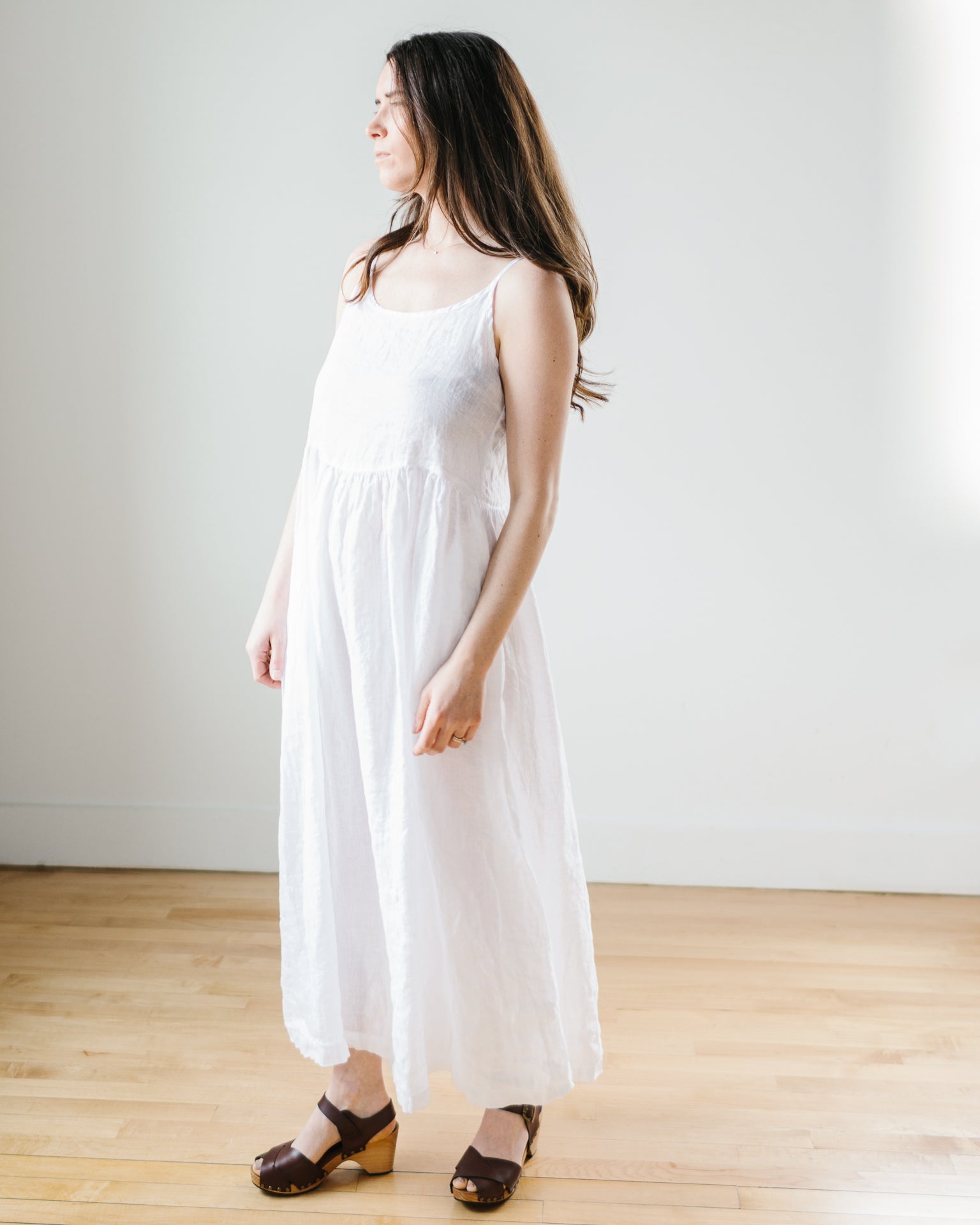 Hazel Dress in White