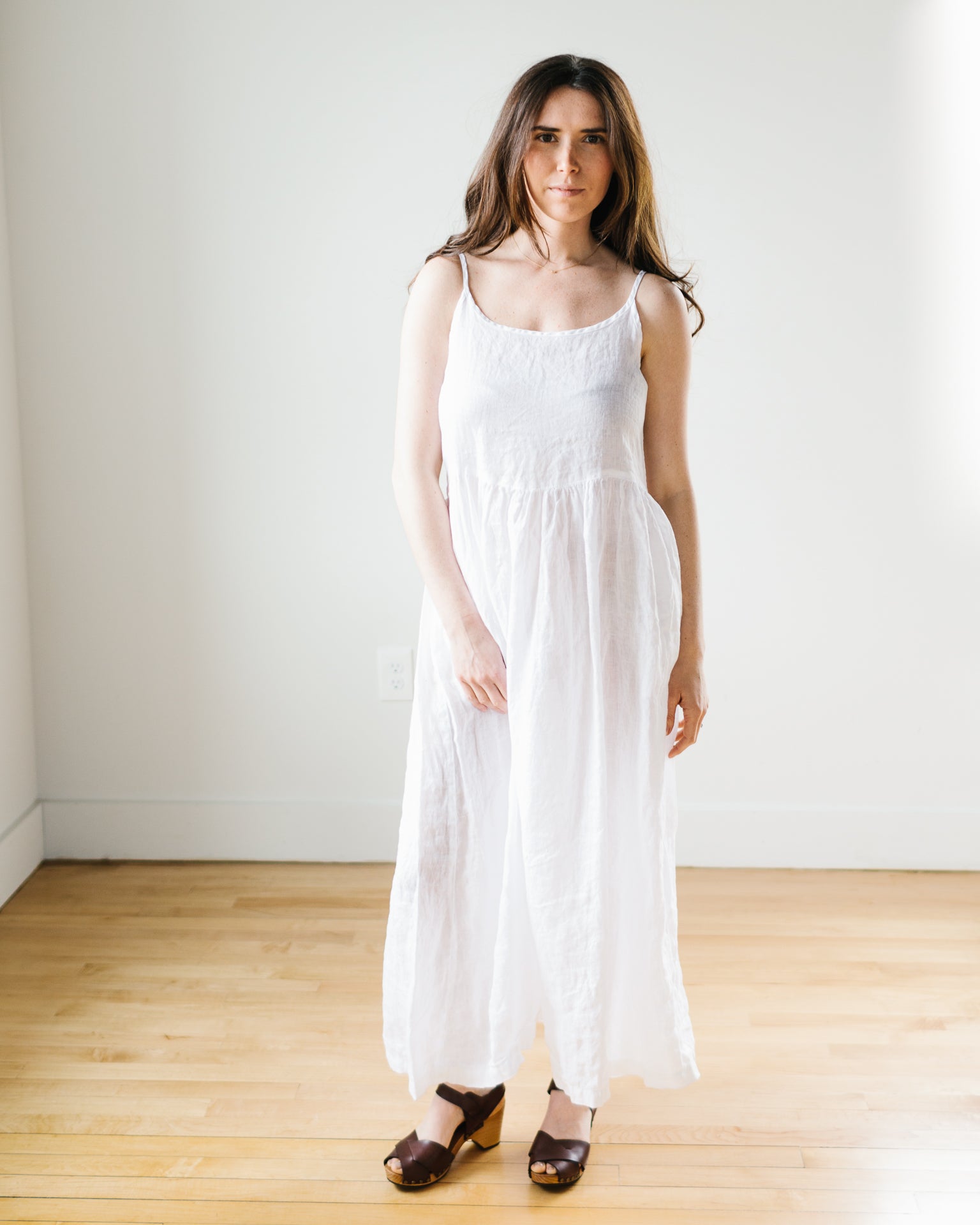 Hazel Dress in White