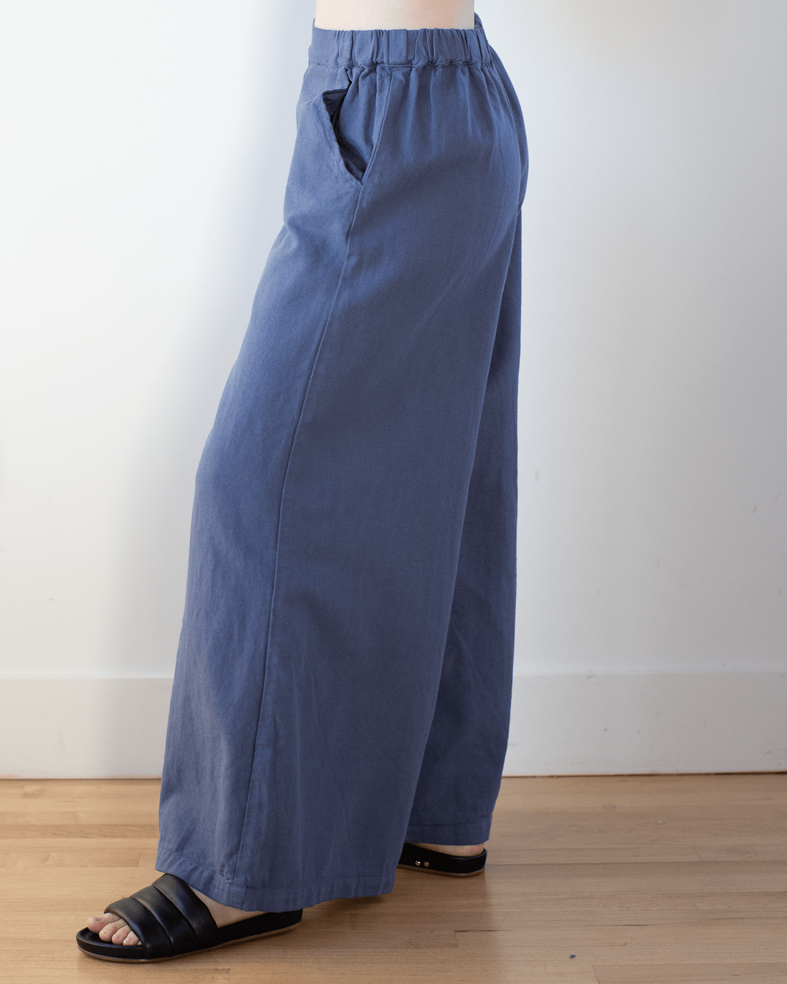 Wendy Pant - Cotton Twill in Midnight