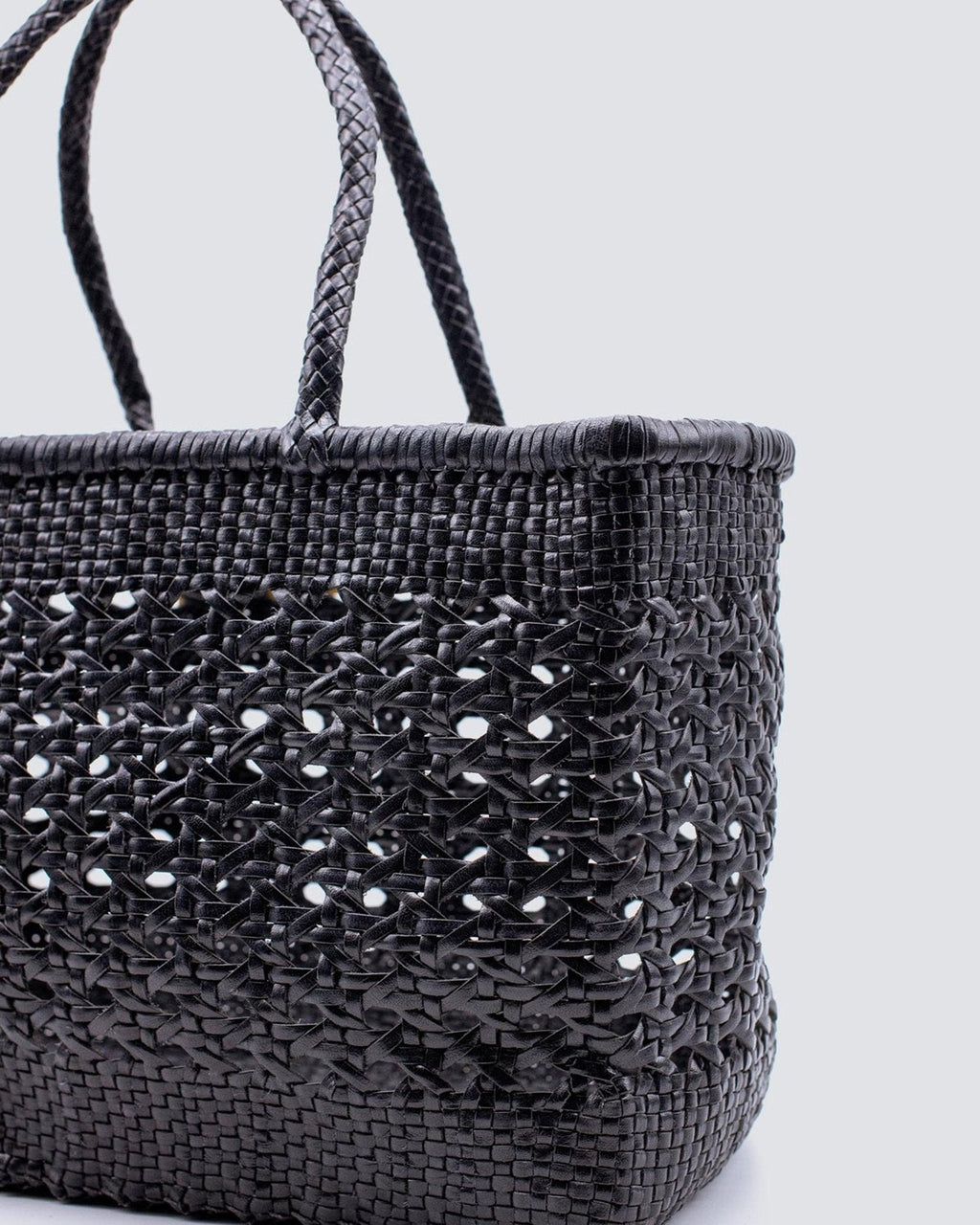 Cannage Bag - Big in Black