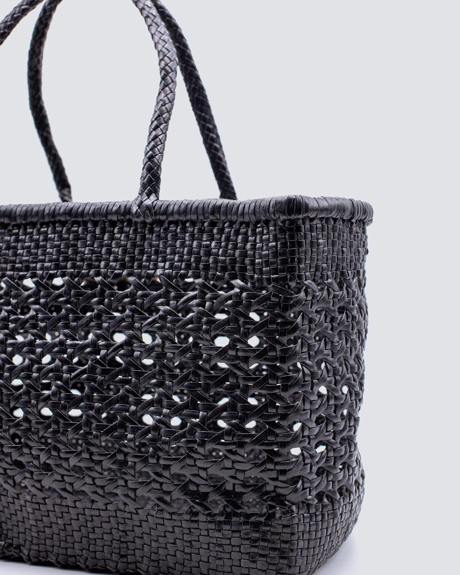 Cannage Bag - Big in Black