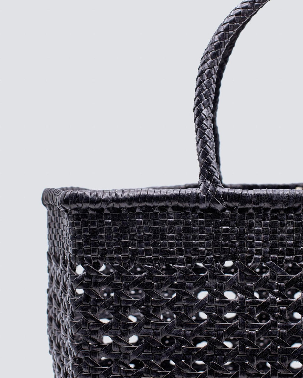 Cannage Bag - Big in Black