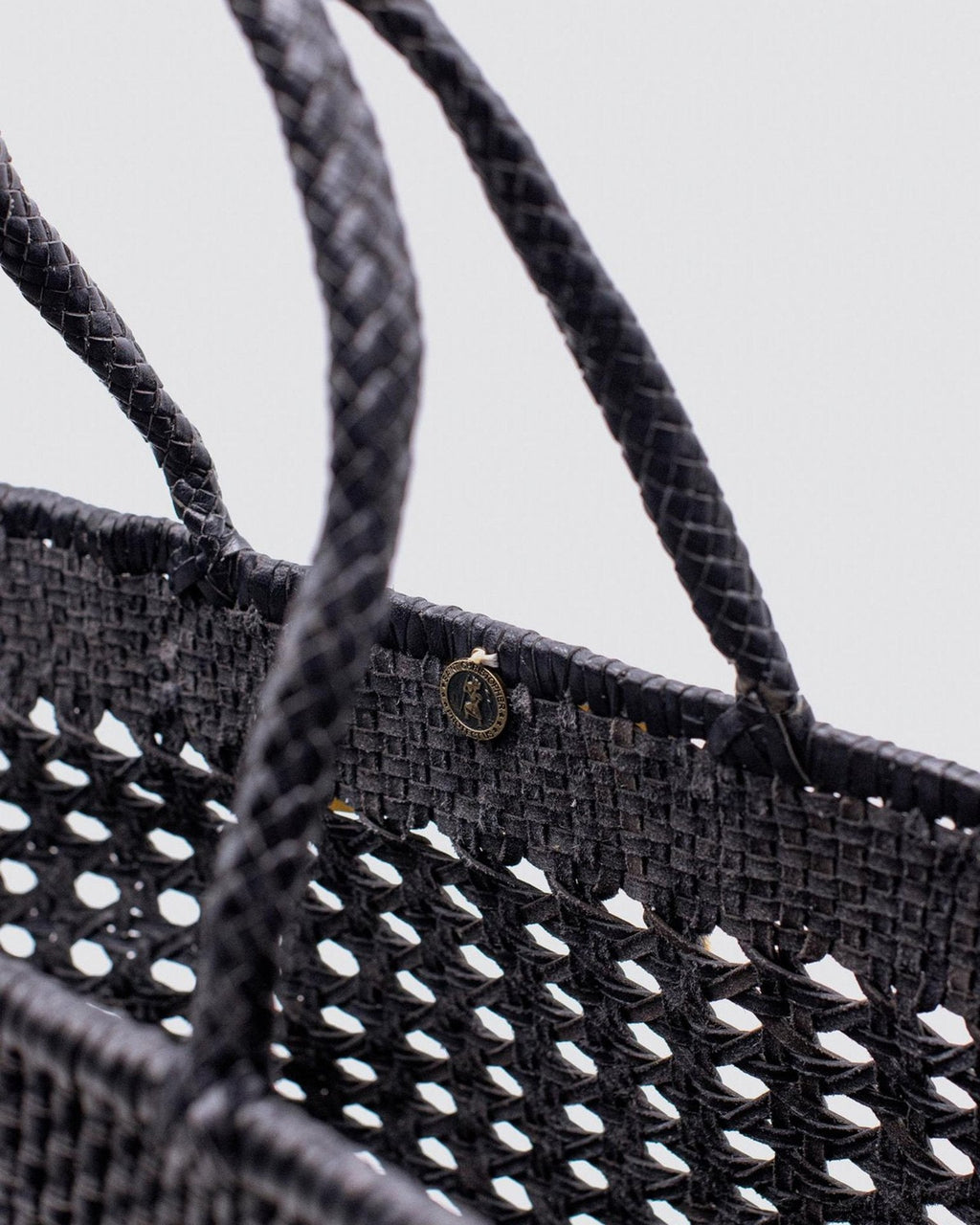 Cannage Bag - Big in Black