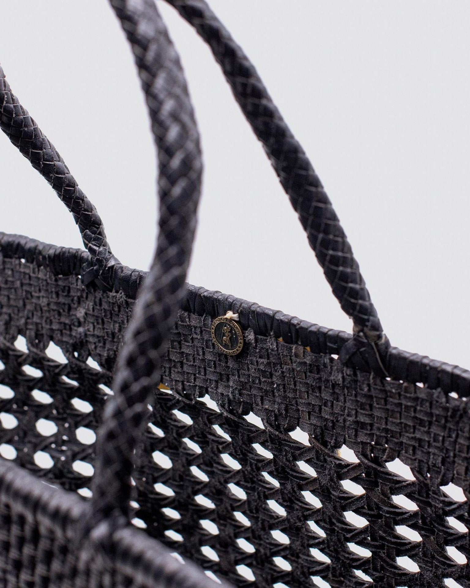 Cannage Bag - Big in Black