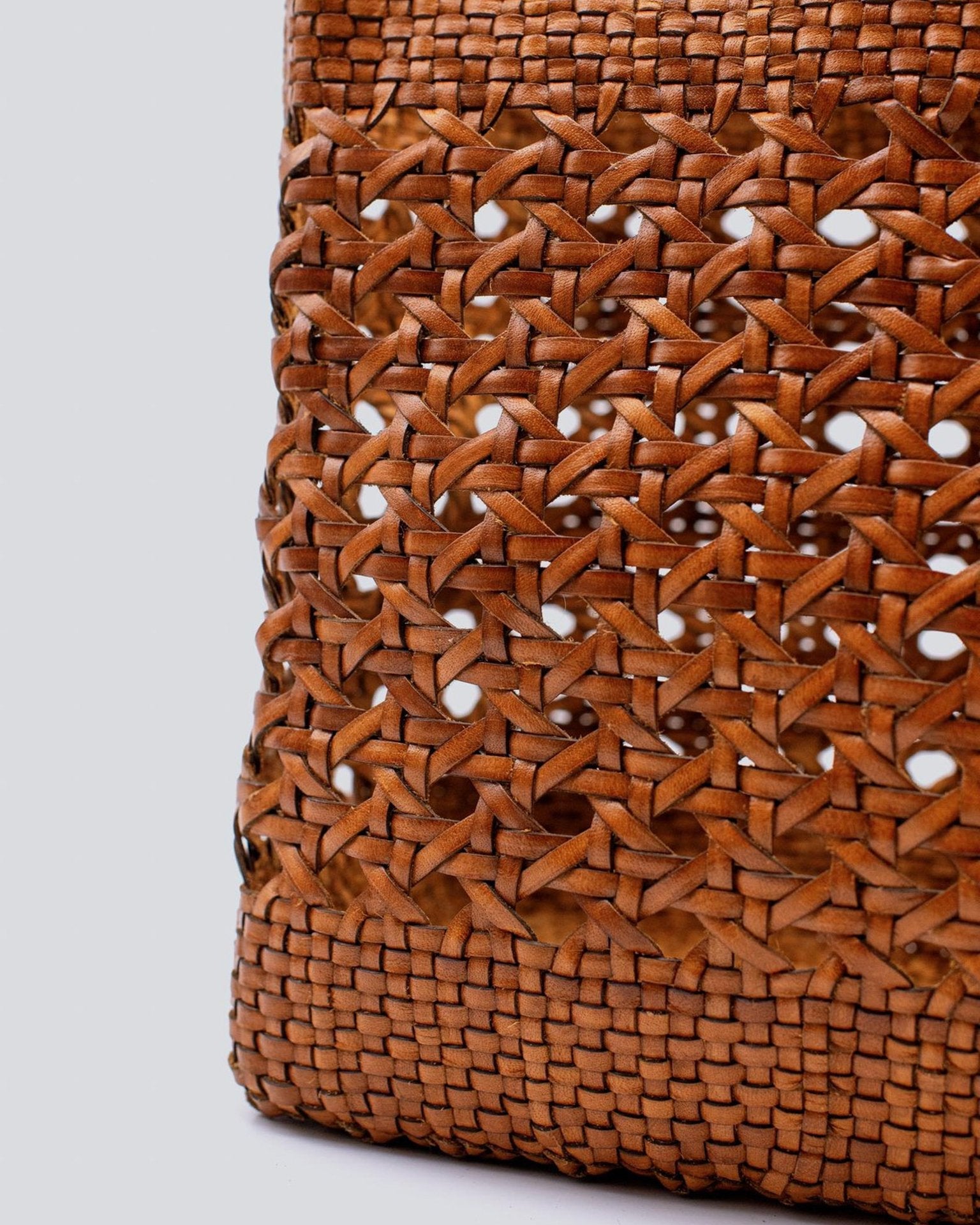Cannage Bag - Max in Tan