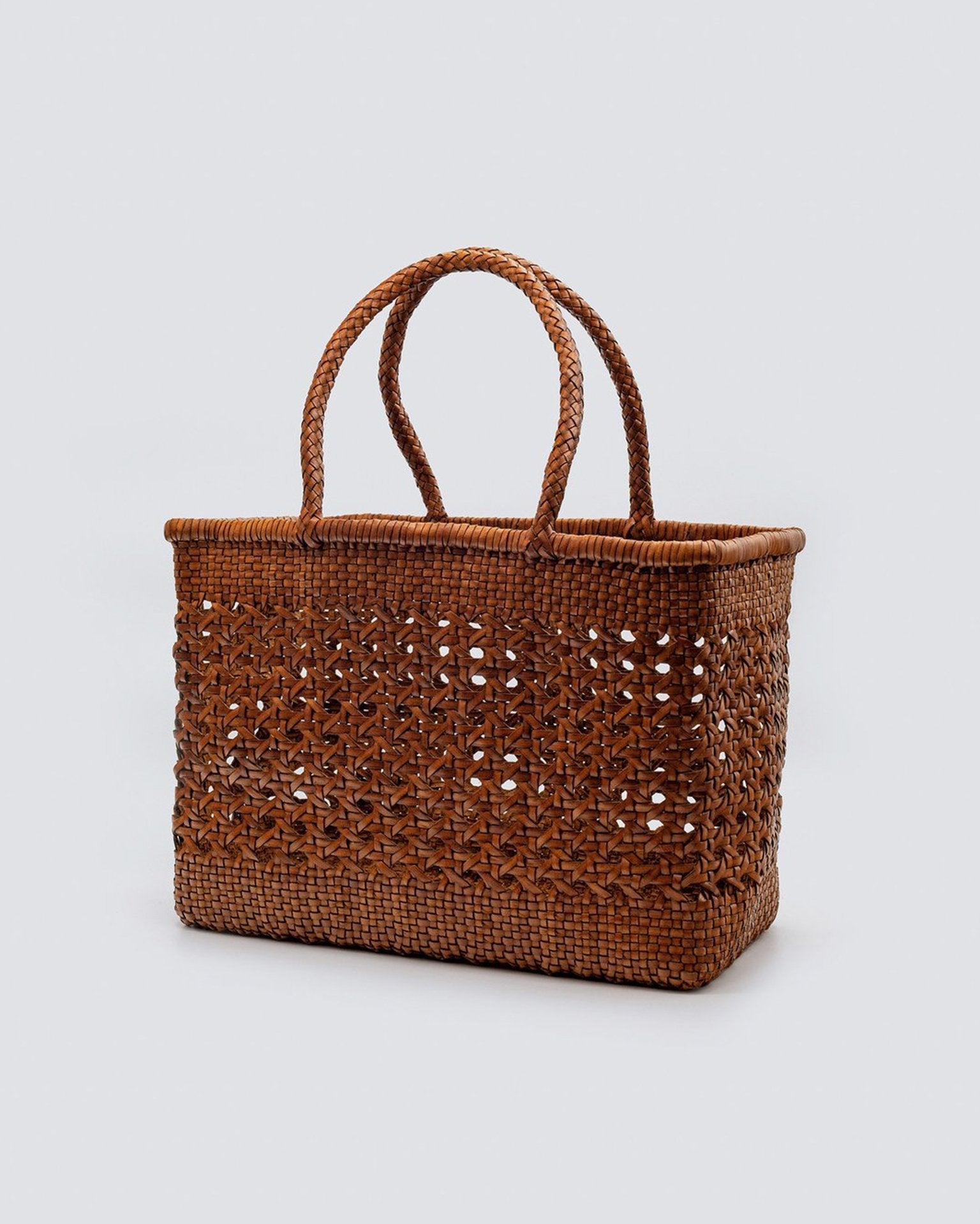 Cannage Bag - Max in Tan
