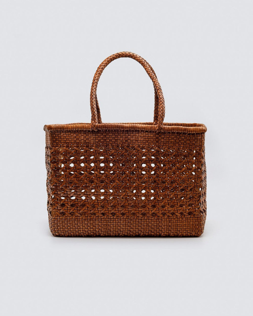 Cannage Bag - Max in Tan