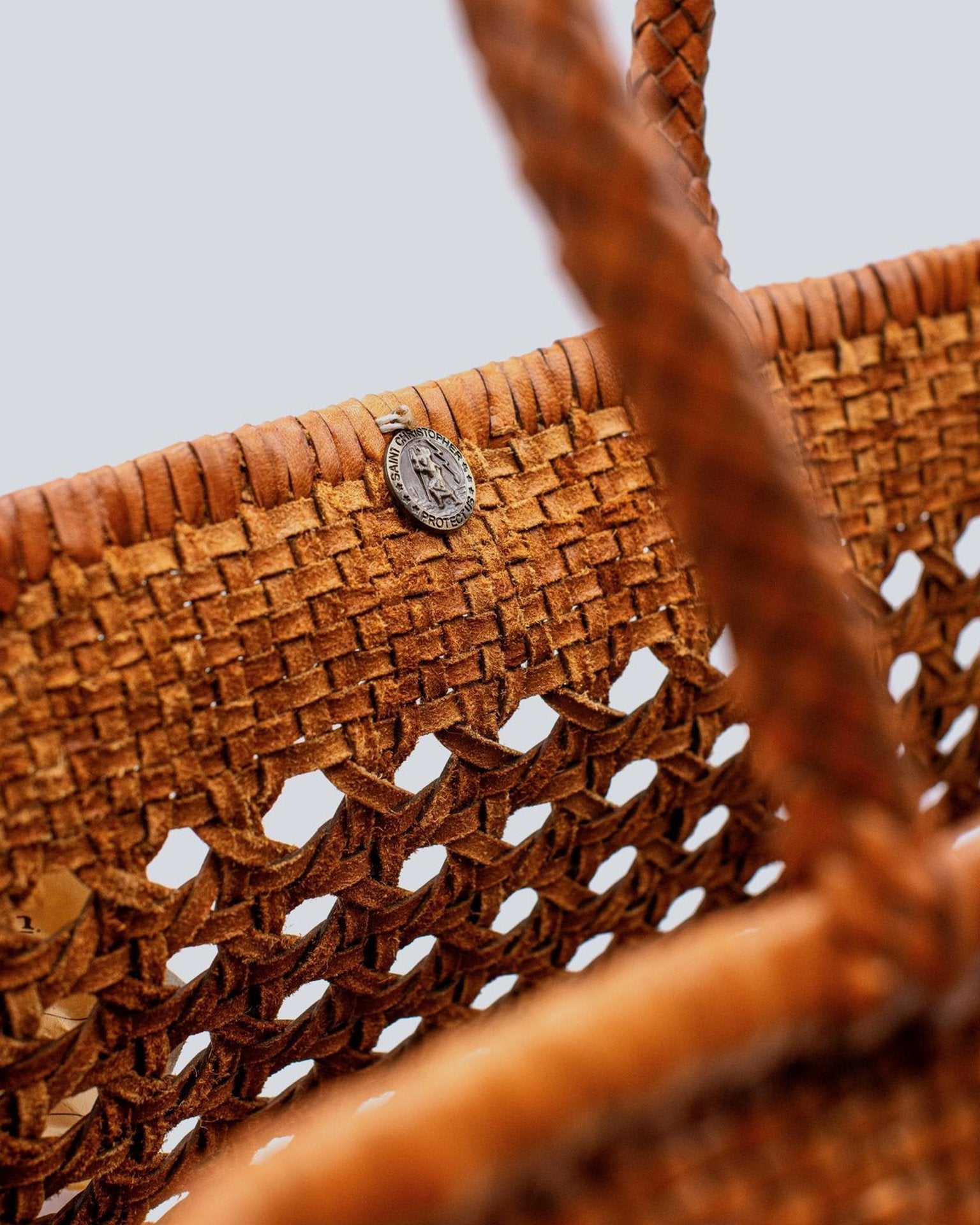 Cannage Bag - Max in Tan