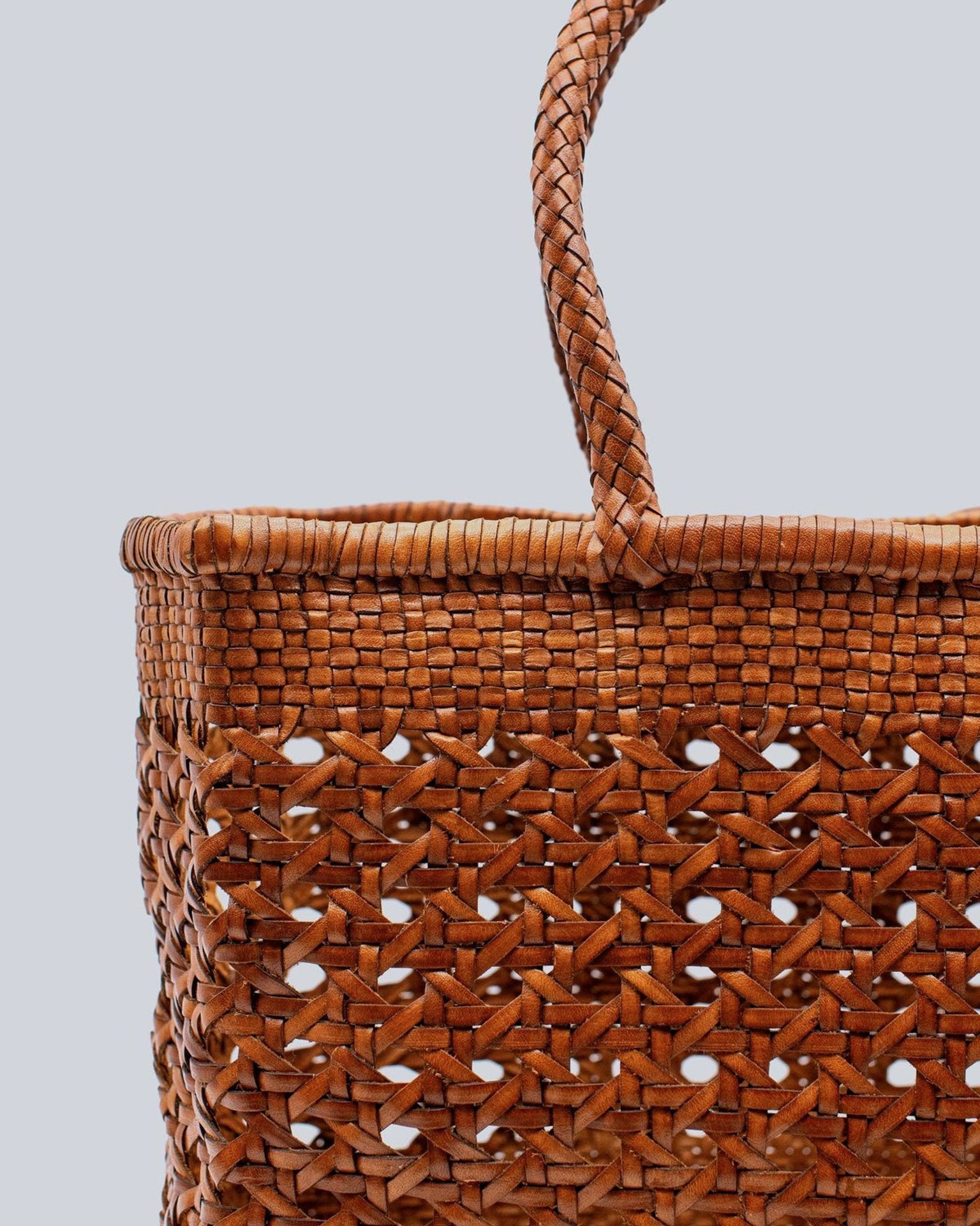 Cannage Bag - Max in Tan