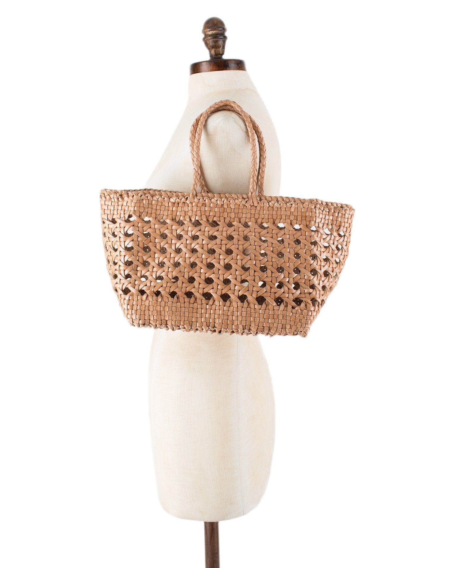 Cannage Bag - Small in Natural
