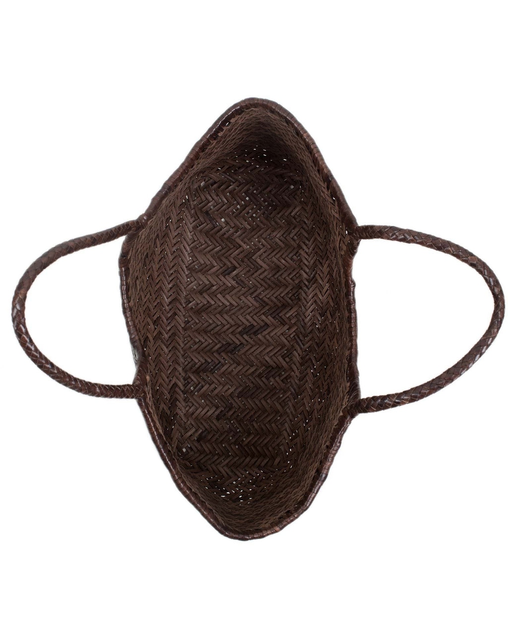 Nantucket Basket - Big in Dark Brown