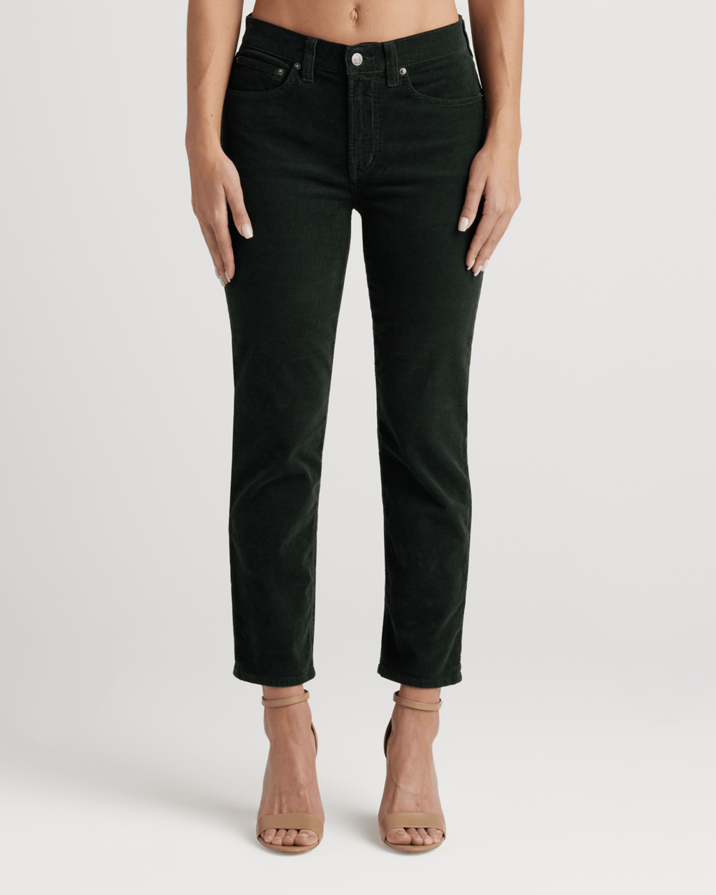 Bree Corduroy in Deep Pine