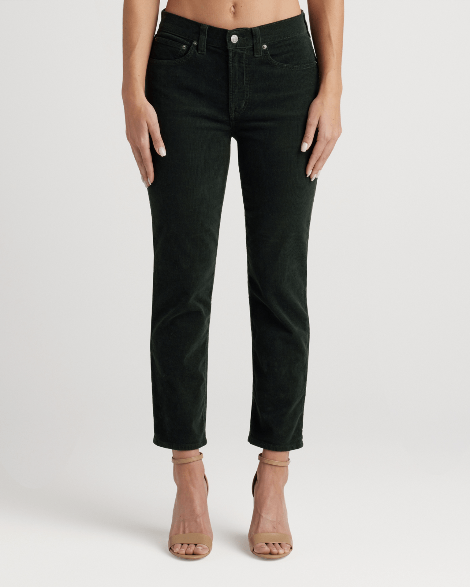 Bree Corduroy in Deep Pine