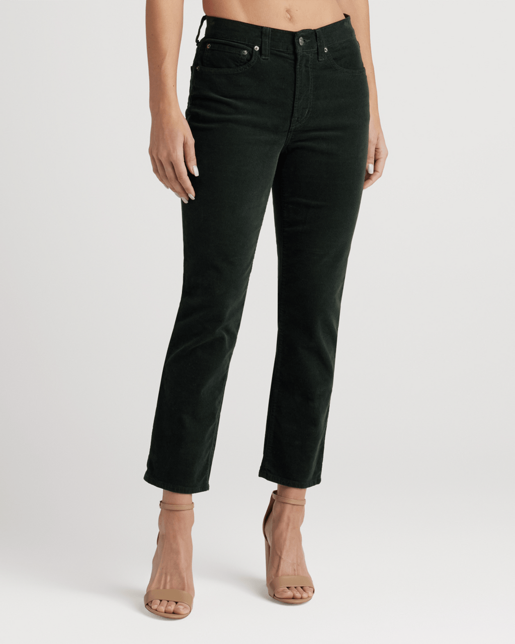 Bree Corduroy in Deep Pine