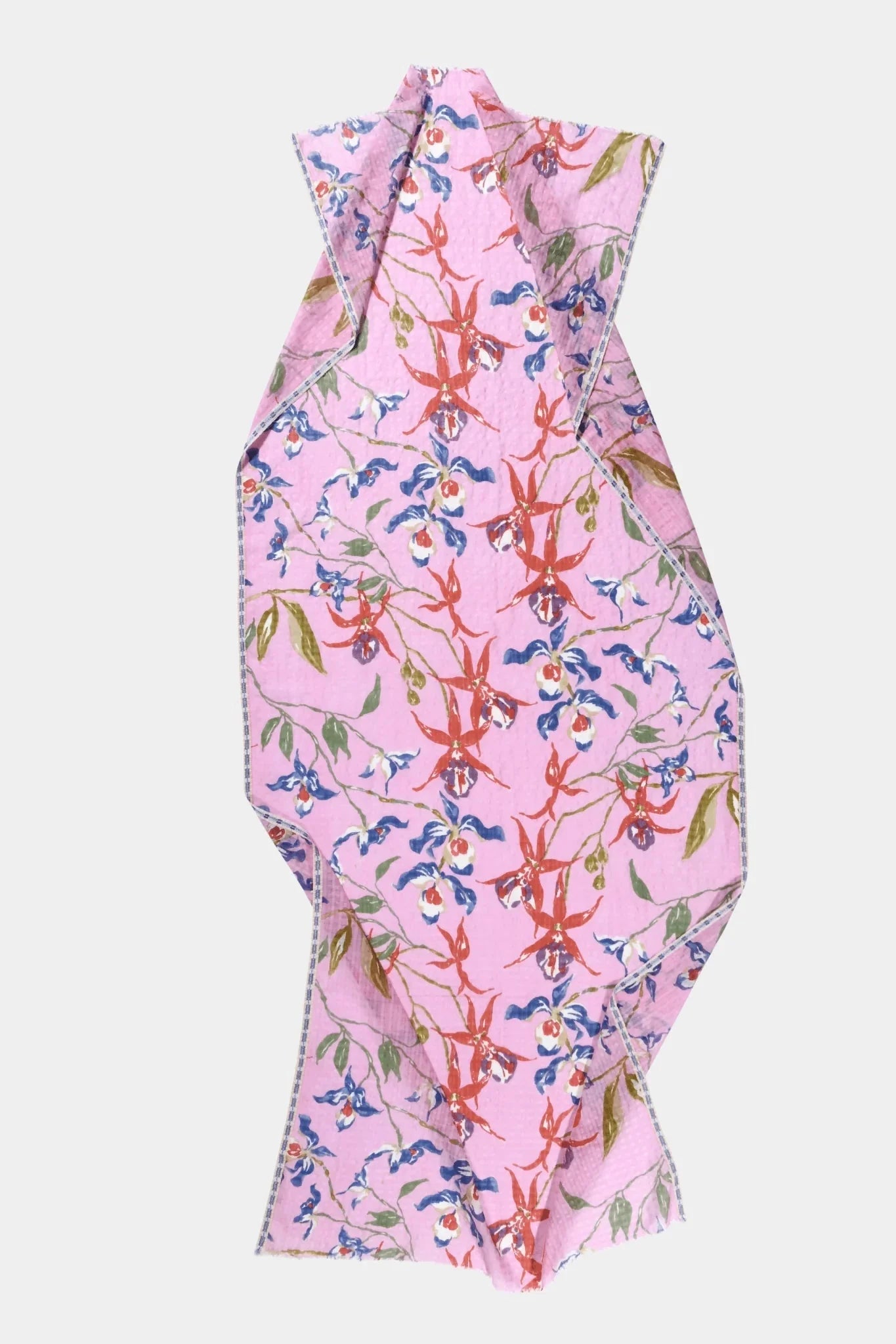 Meadow Orchids Scarf in Rose