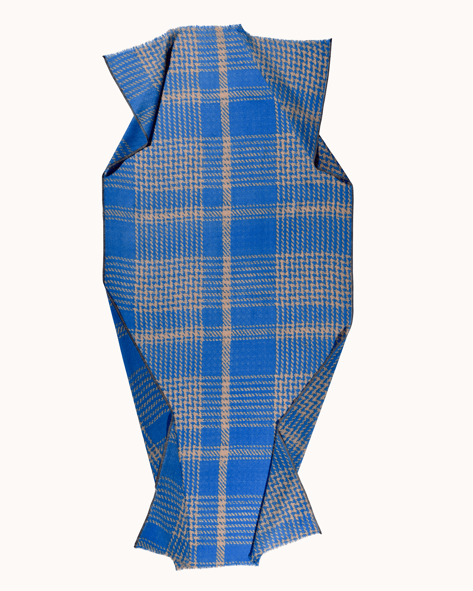 Tweed Check 1 Scarf in Greek