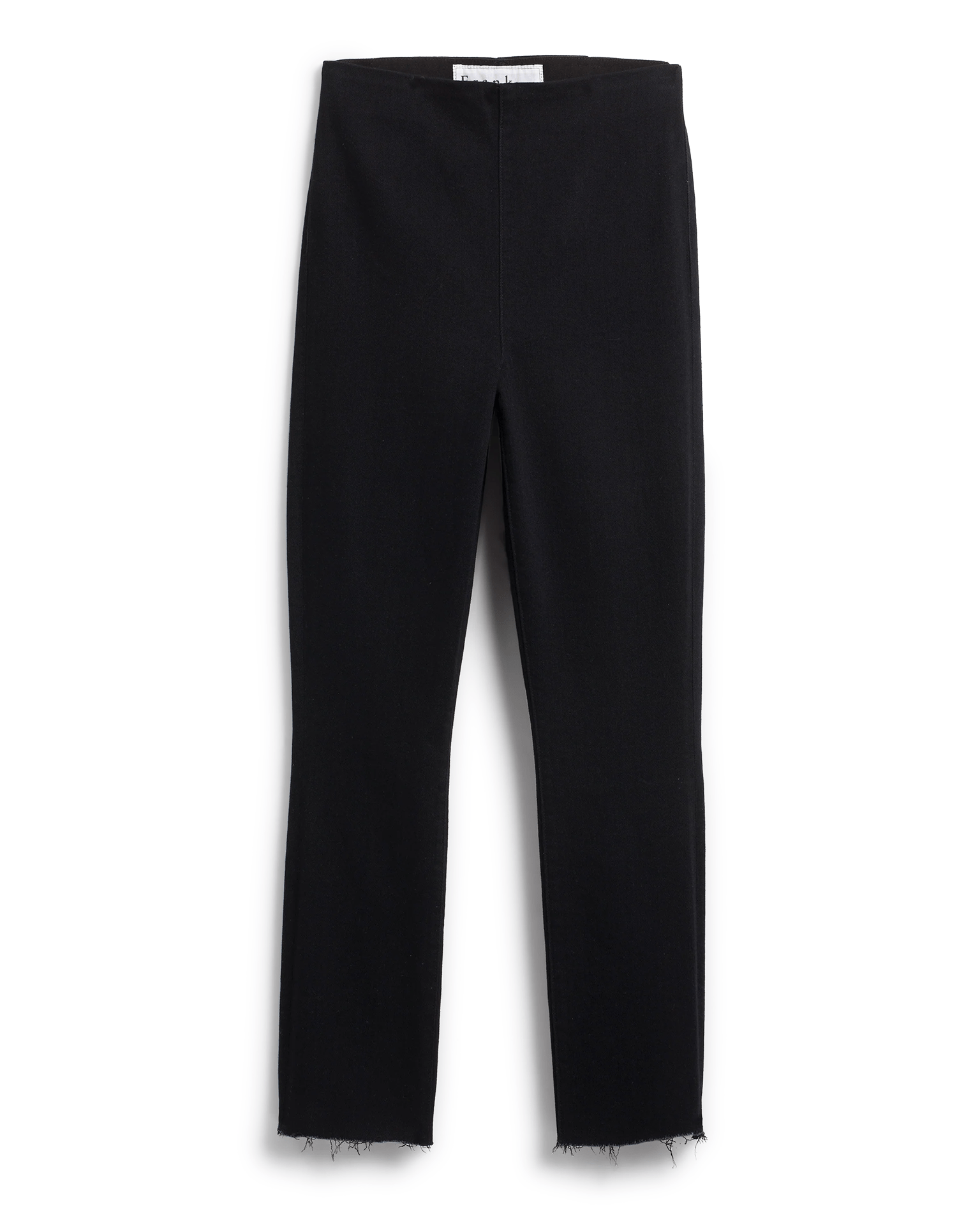 Derry Illusion Pull On Pants in Black Denim