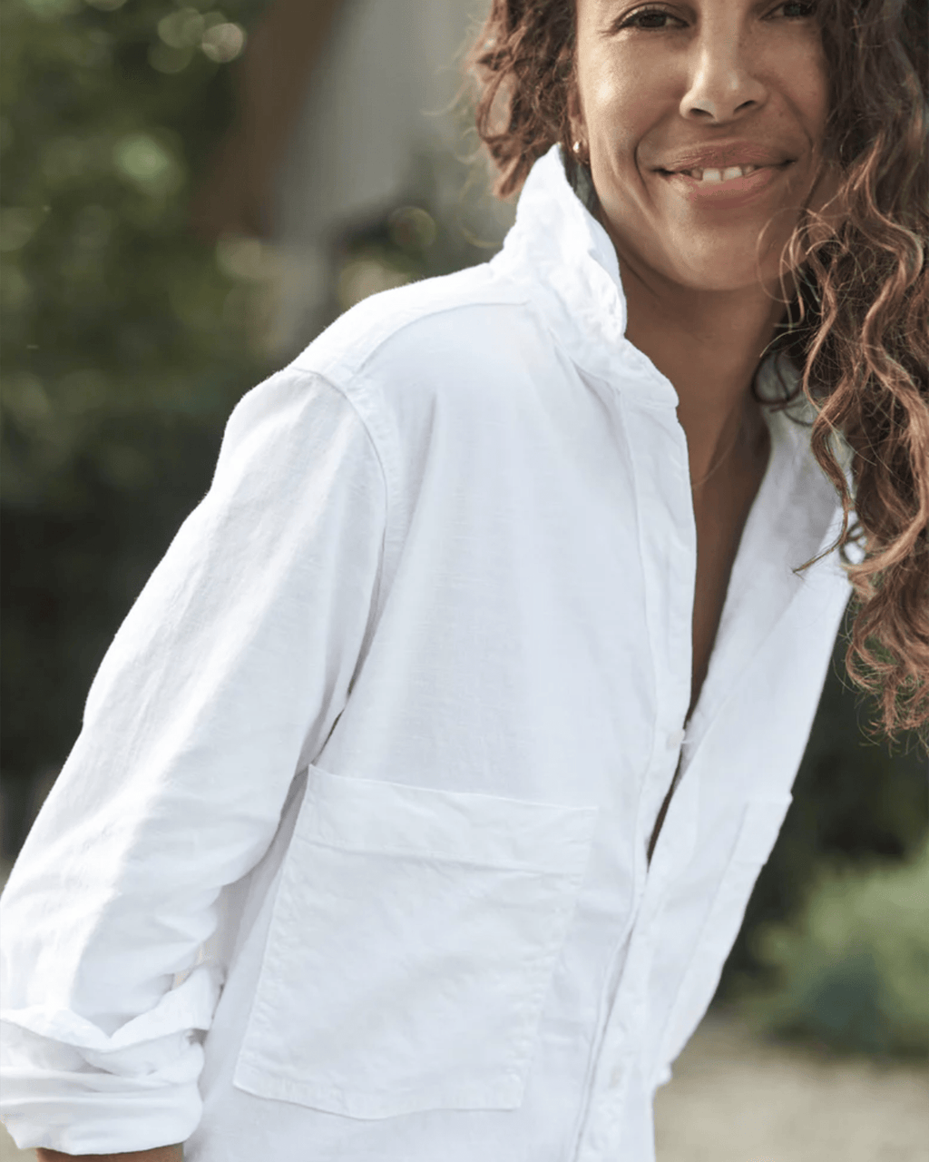 Northern Ireland Jumpsuit in White Linen