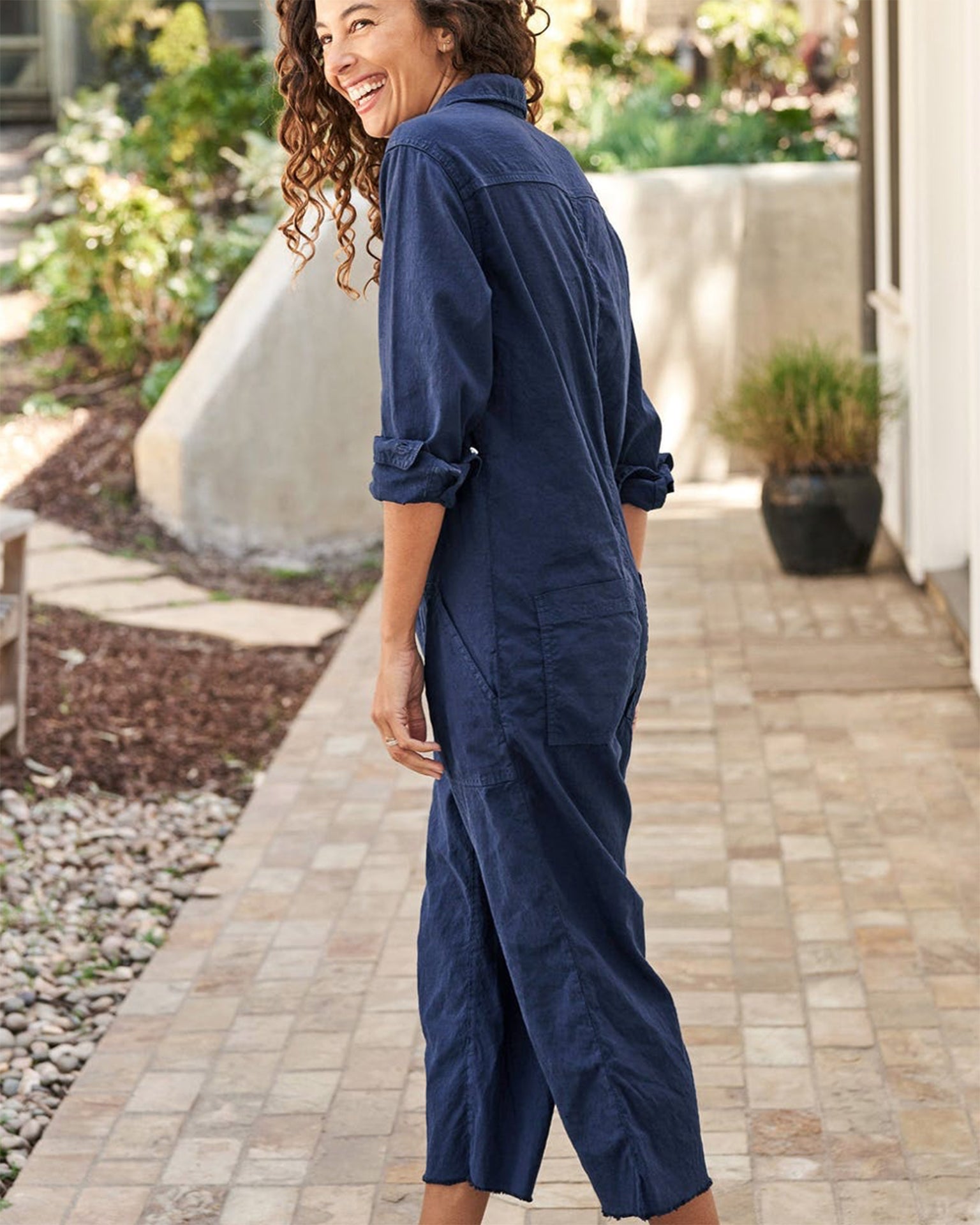 Northern Ireland Playsuit in Navy