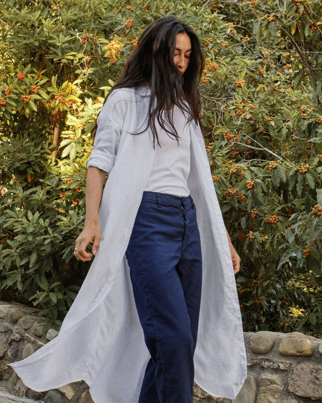 Rory in White Lived In Linen
