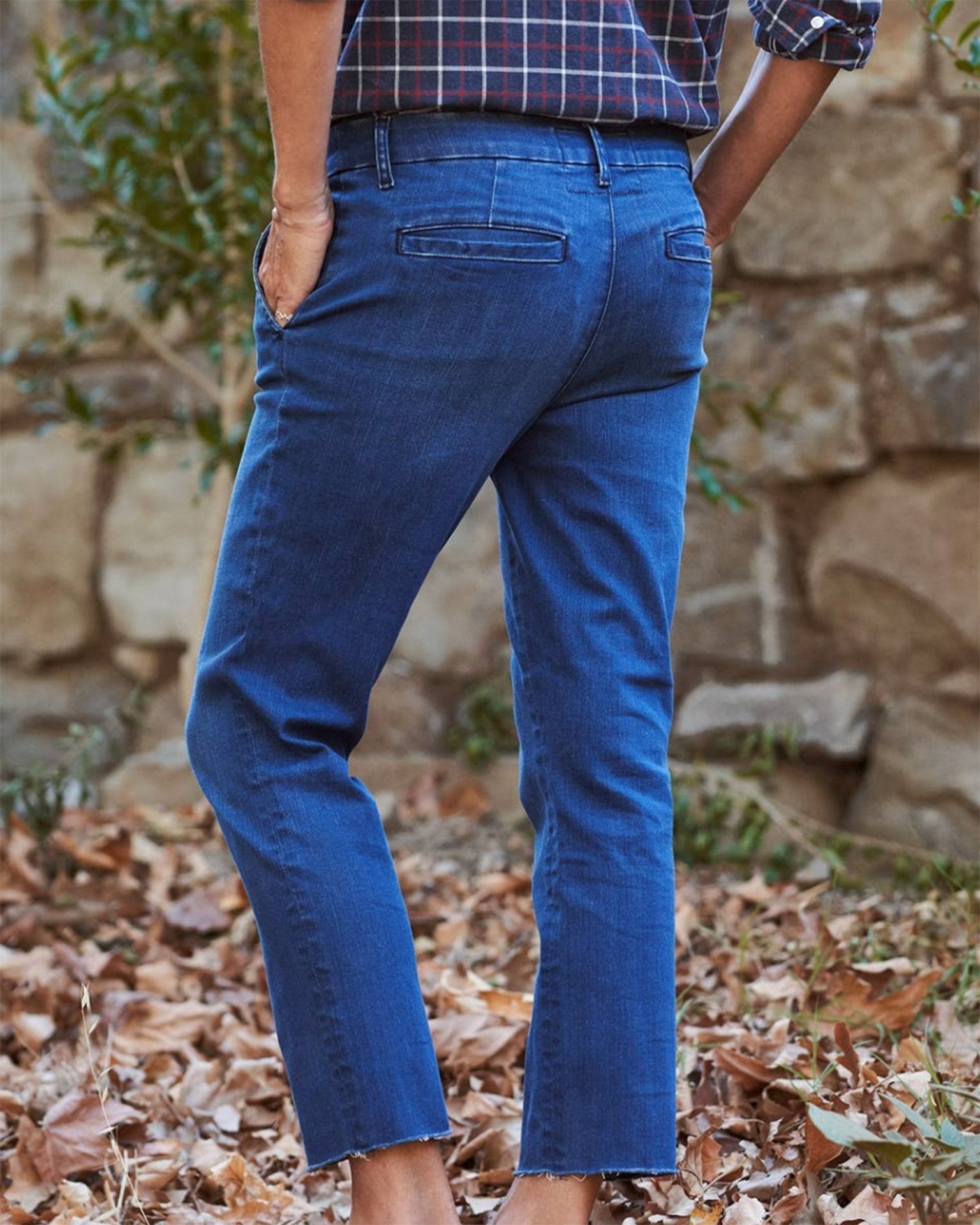 Wicklow Italian Chino in 1977 Blue Denim Wash