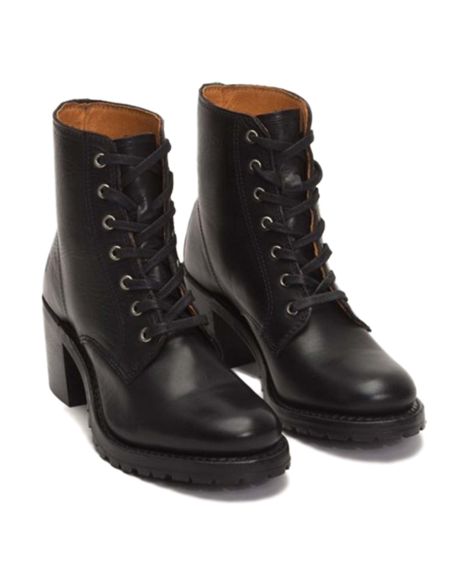 Sabrina 6G Lace Up in Black