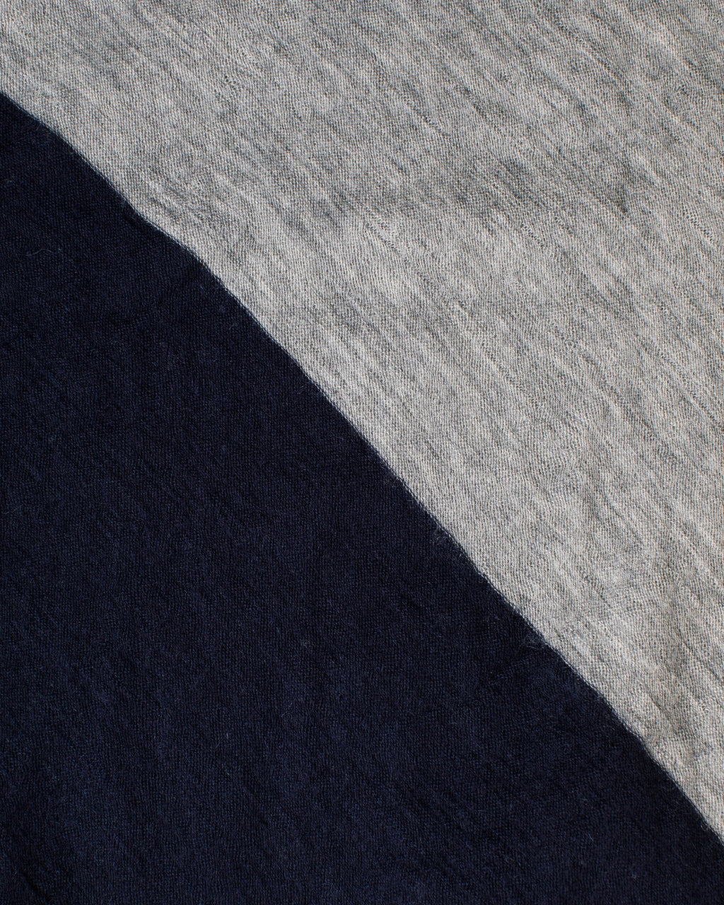 Love Duo Scarf in Navy & Heather Grey