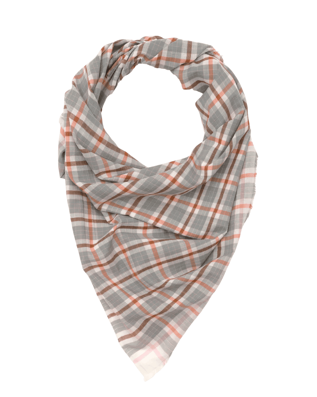 Plaid Bandana in Cloud